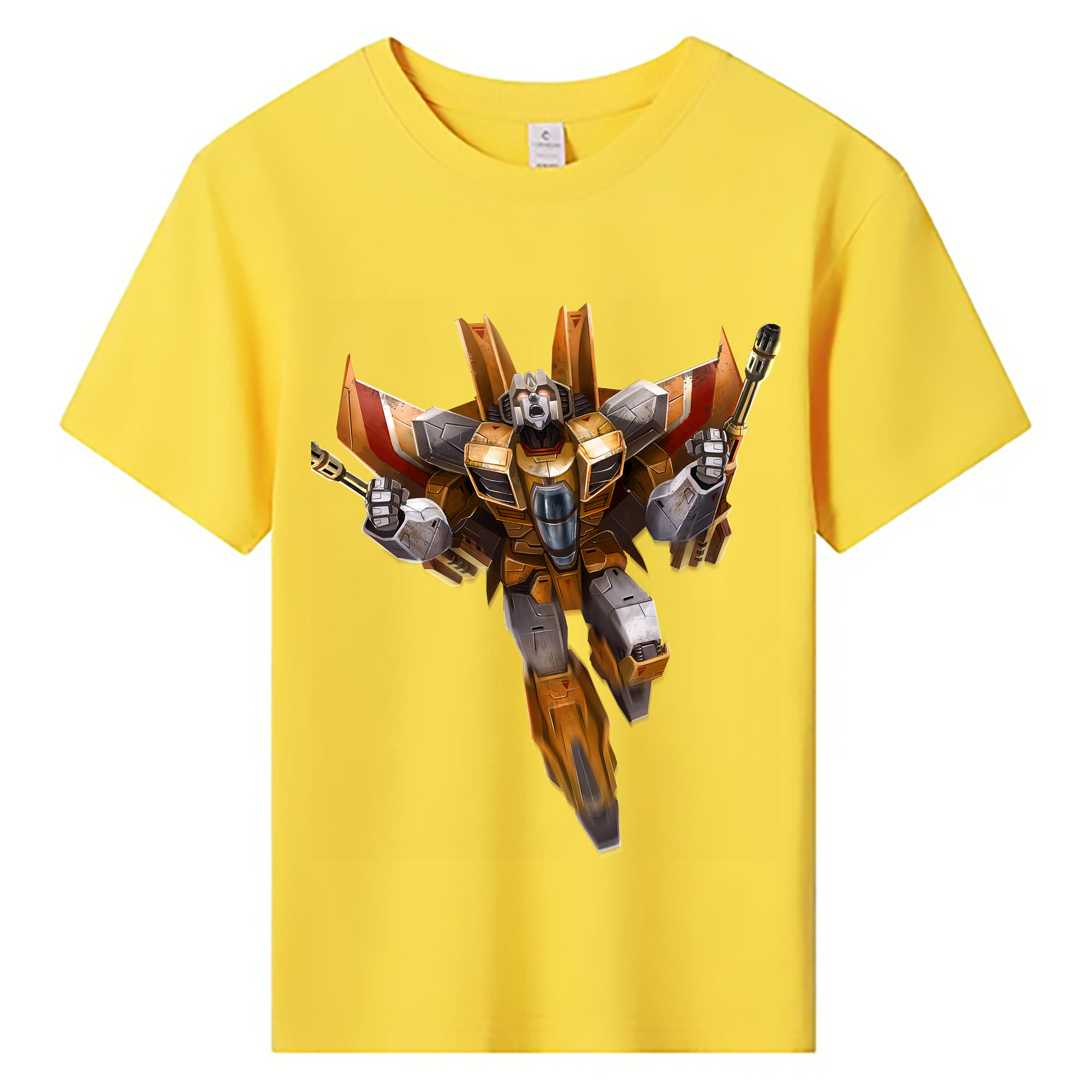 （画像用） Transformers トランスフォーマー 綿100％キッズTシャツ（フロントプリント）