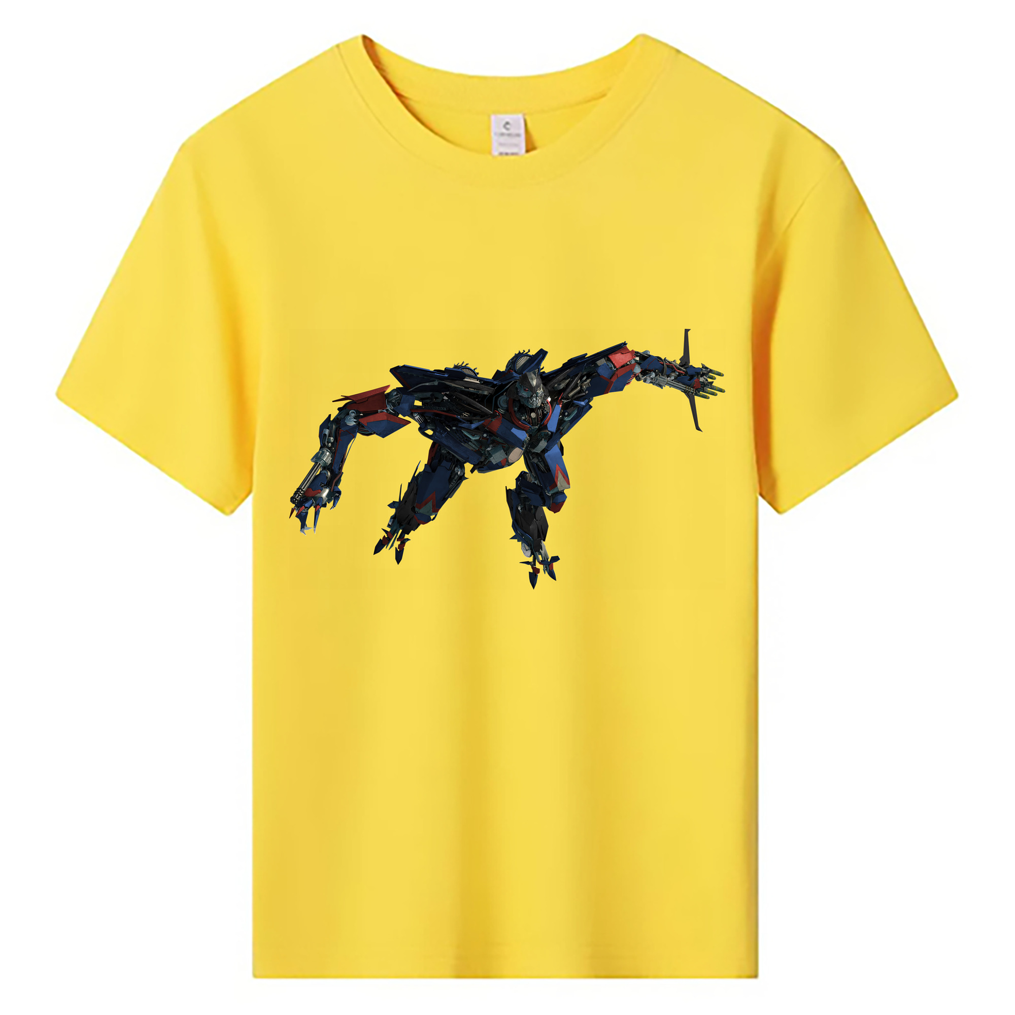 （画像用） Transformers トランスフォーマー 綿100％キッズTシャツ（フロントプリント）