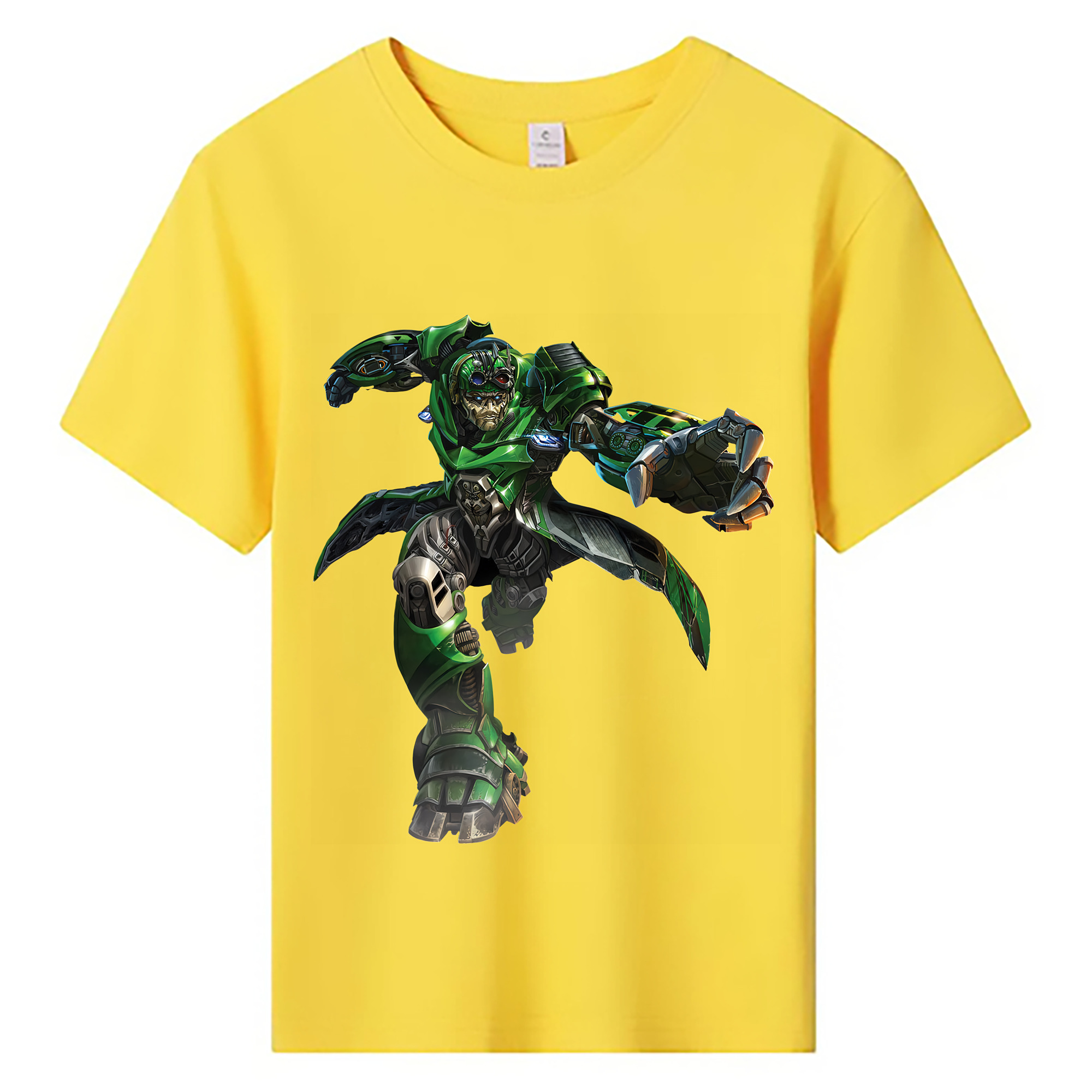 （画像用） Transformers トランスフォーマー 綿100％キッズTシャツ（フロントプリント）