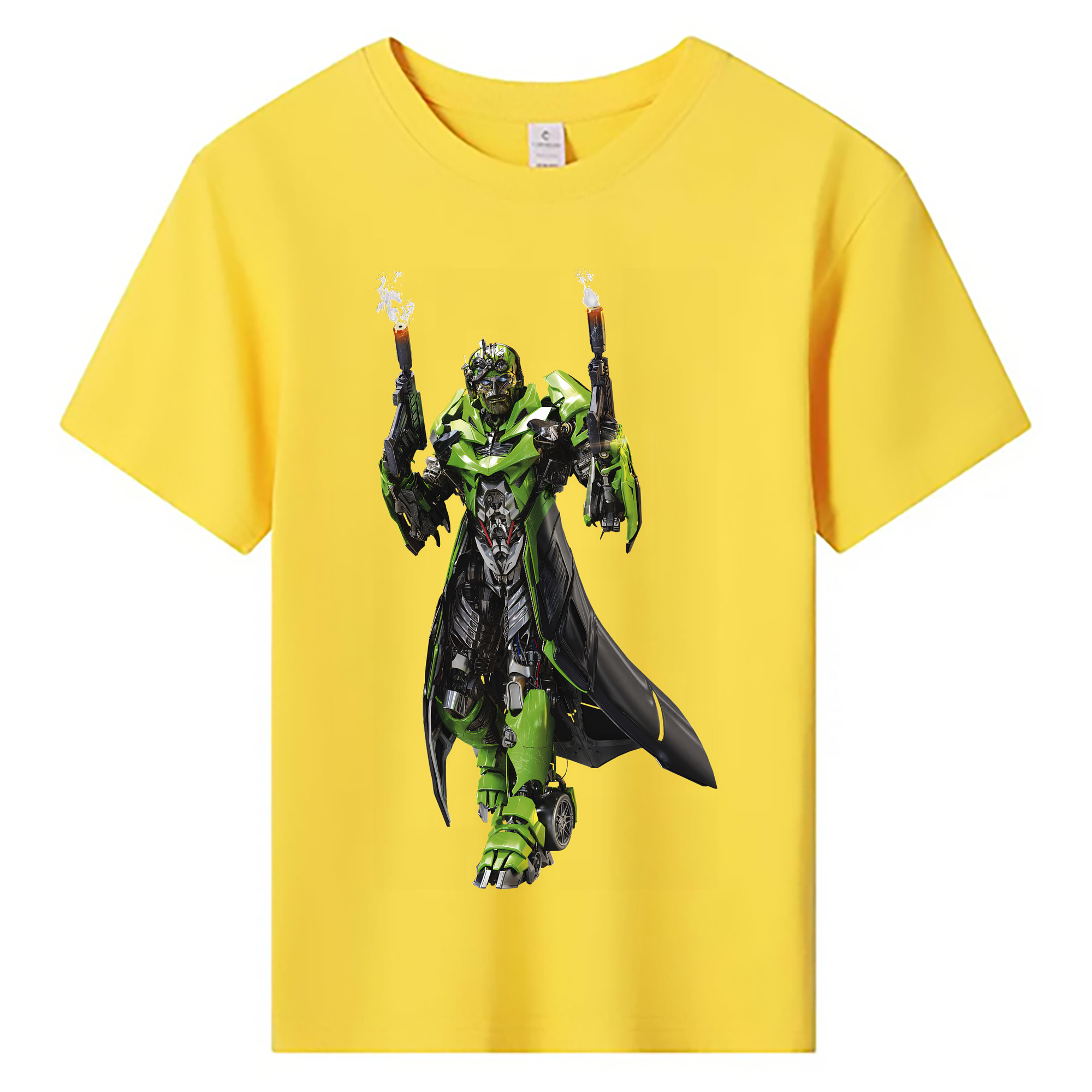 （画像用） Transformers トランスフォーマー 綿100％キッズTシャツ（フロントプリント）