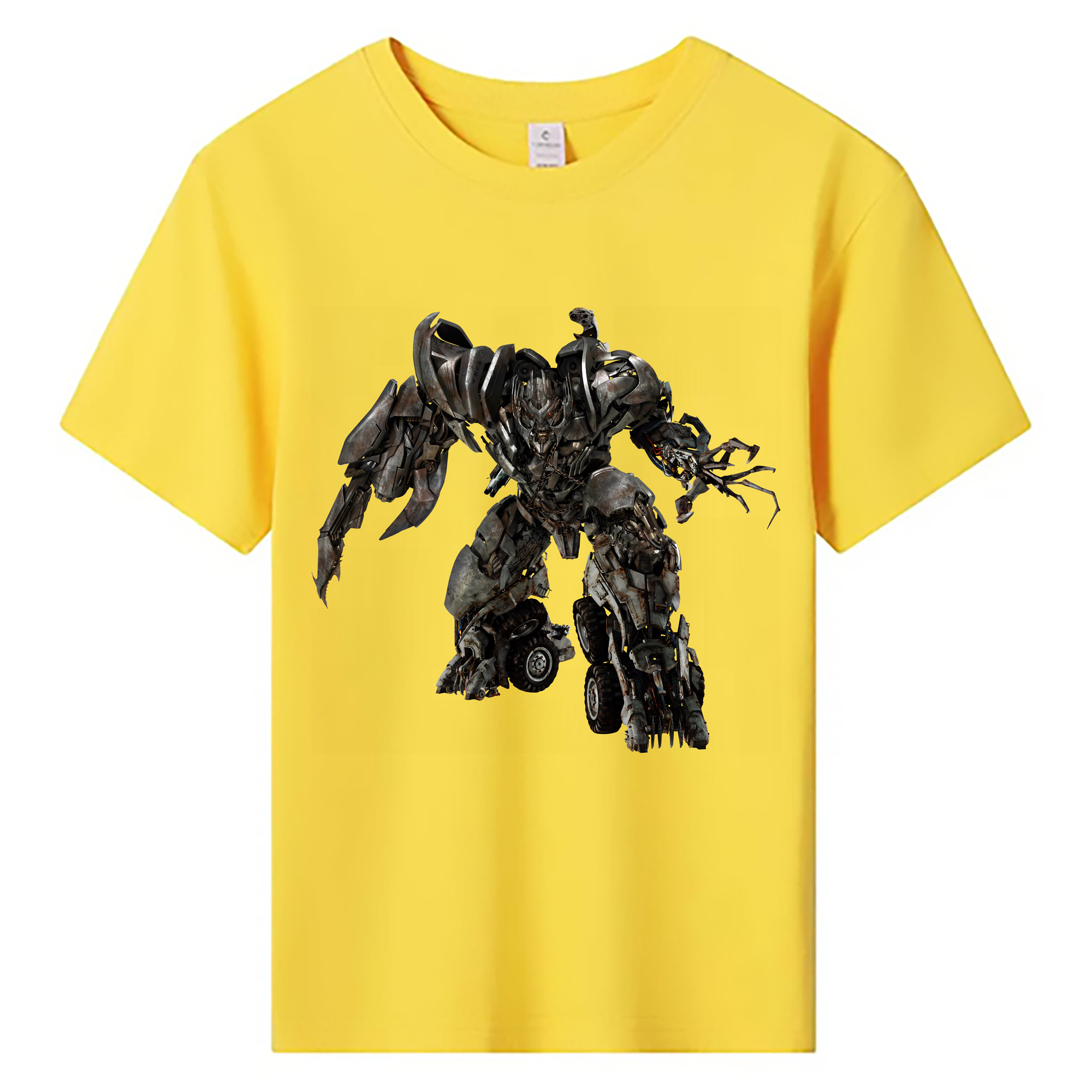（画像用） Transformers トランスフォーマー 綿100％キッズTシャツ（フロントプリント）