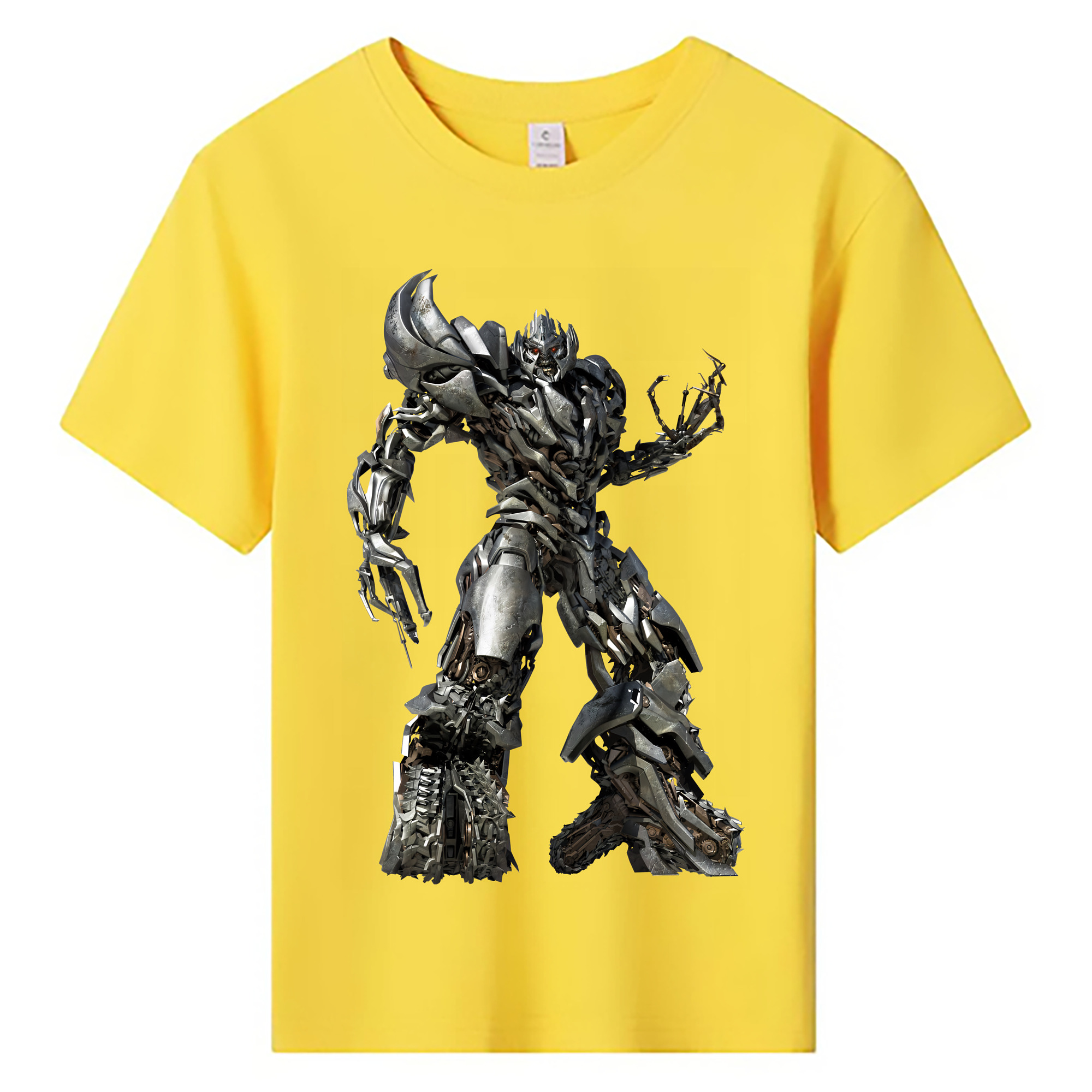 （画像用） Transformers トランスフォーマー 綿100％キッズTシャツ（フロントプリント）