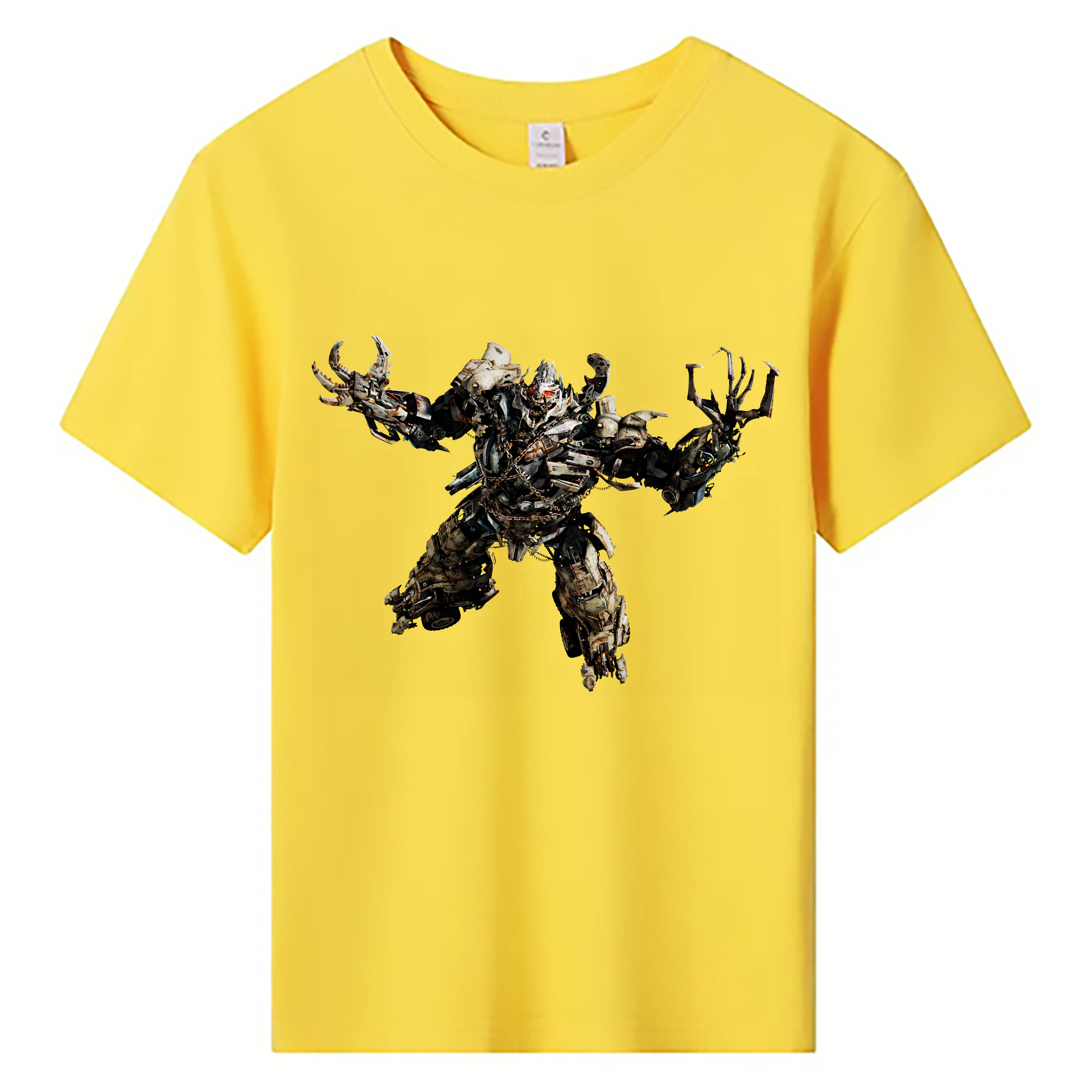 （画像用） Transformers トランスフォーマー 綿100％キッズTシャツ（フロントプリント）