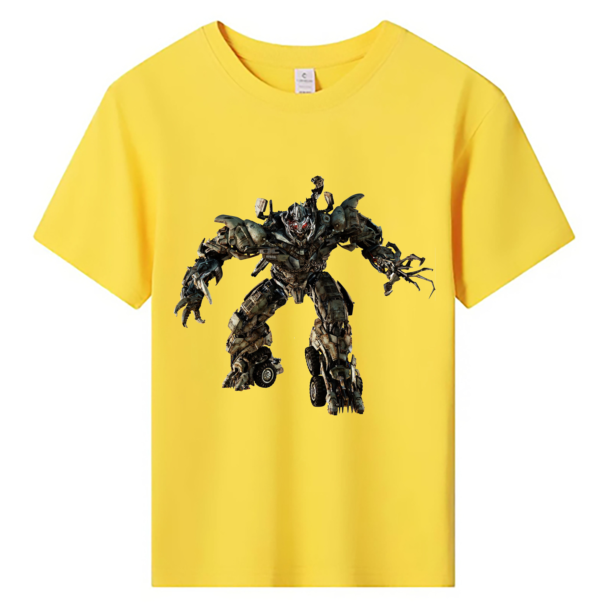 （画像用） Transformers トランスフォーマー 綿100％キッズTシャツ（フロントプリント）