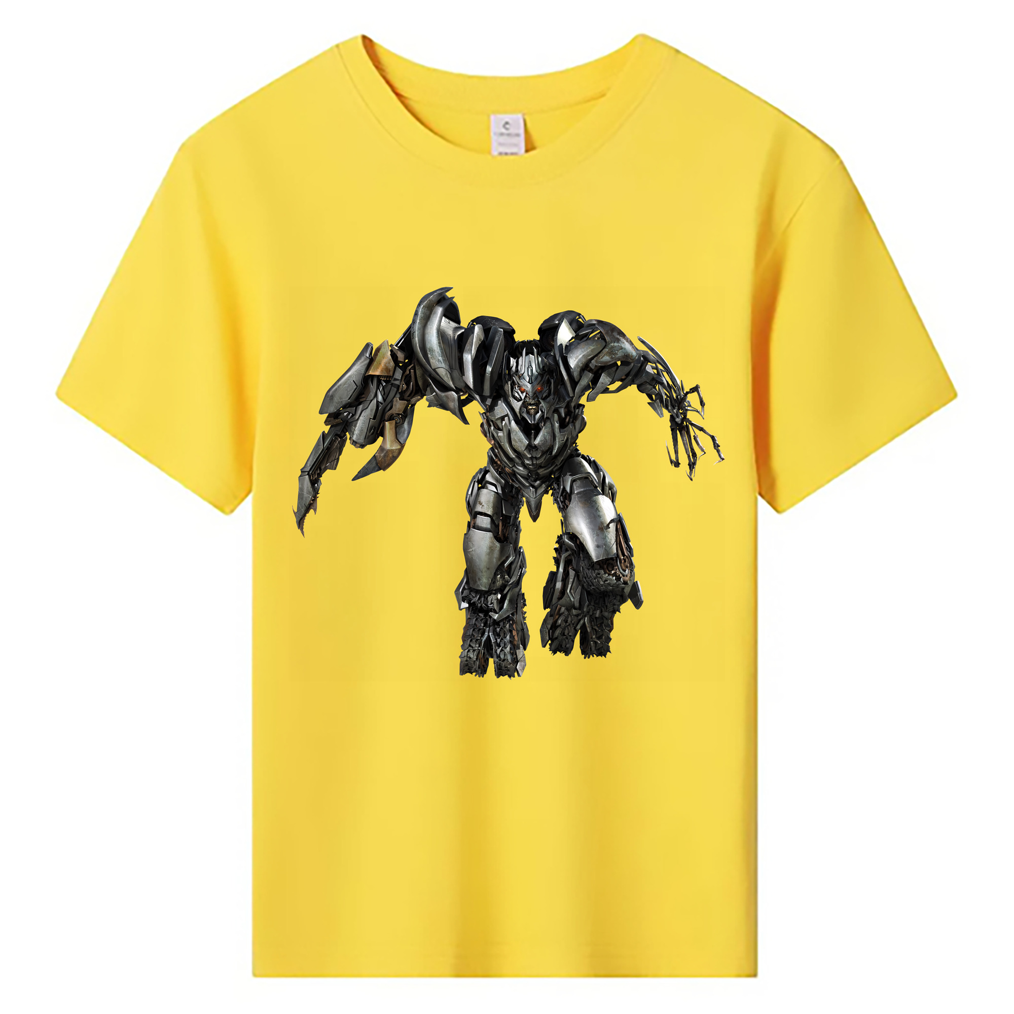 （画像用） Transformers トランスフォーマー 綿100％キッズTシャツ（フロントプリント）
