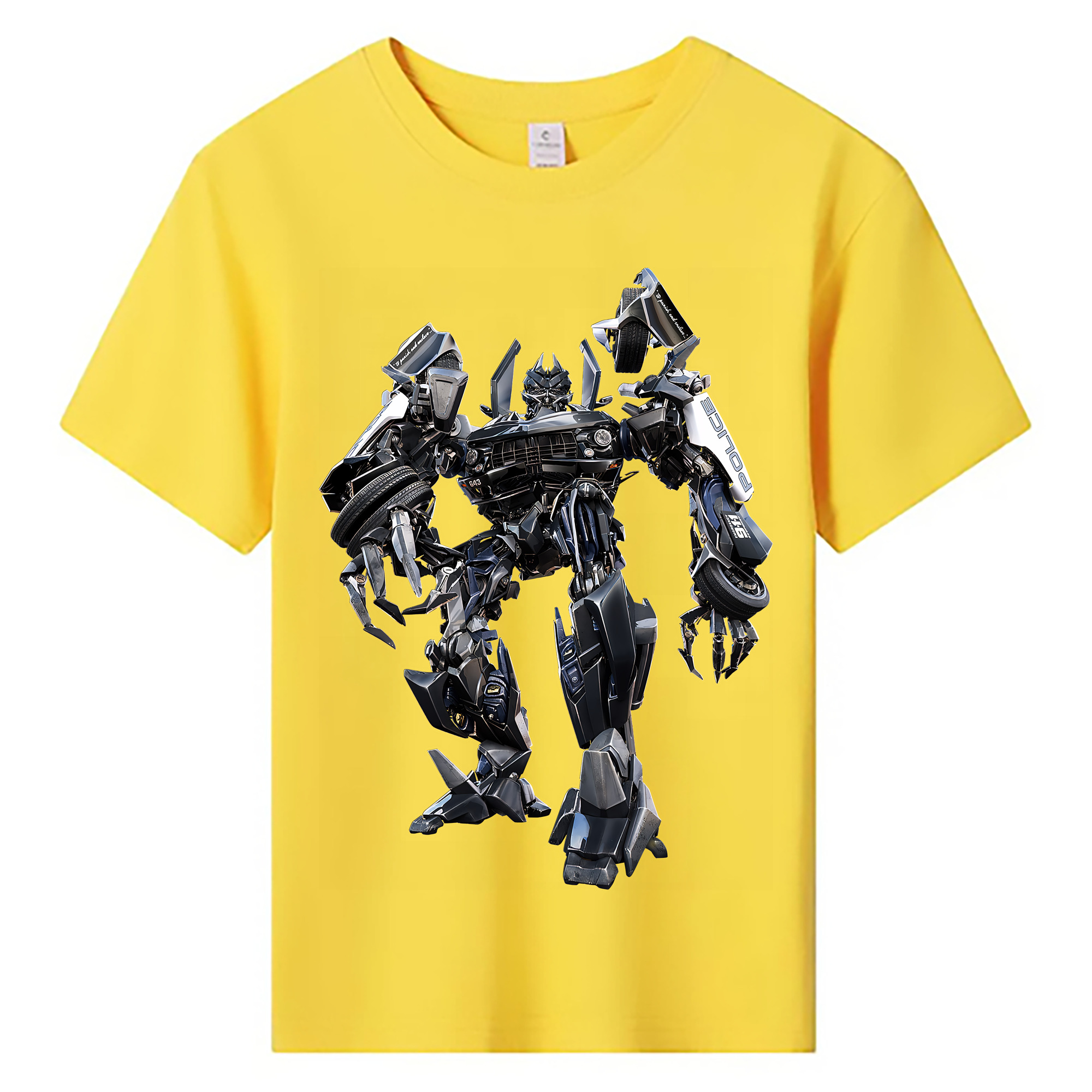 （画像用） Transformers トランスフォーマー 綿100％キッズTシャツ（フロントプリント）