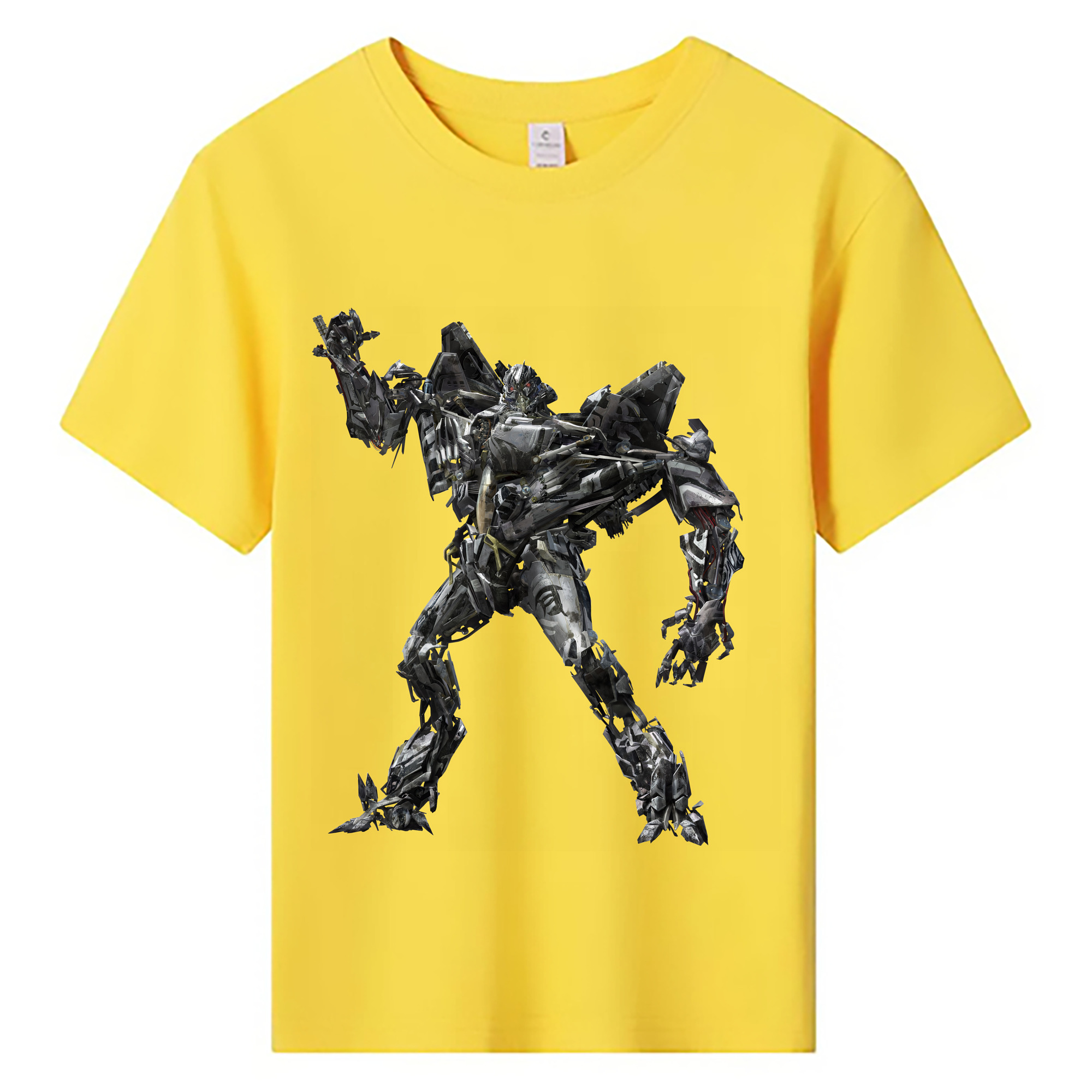 （画像用） Transformers トランスフォーマー 綿100％キッズTシャツ（フロントプリント）