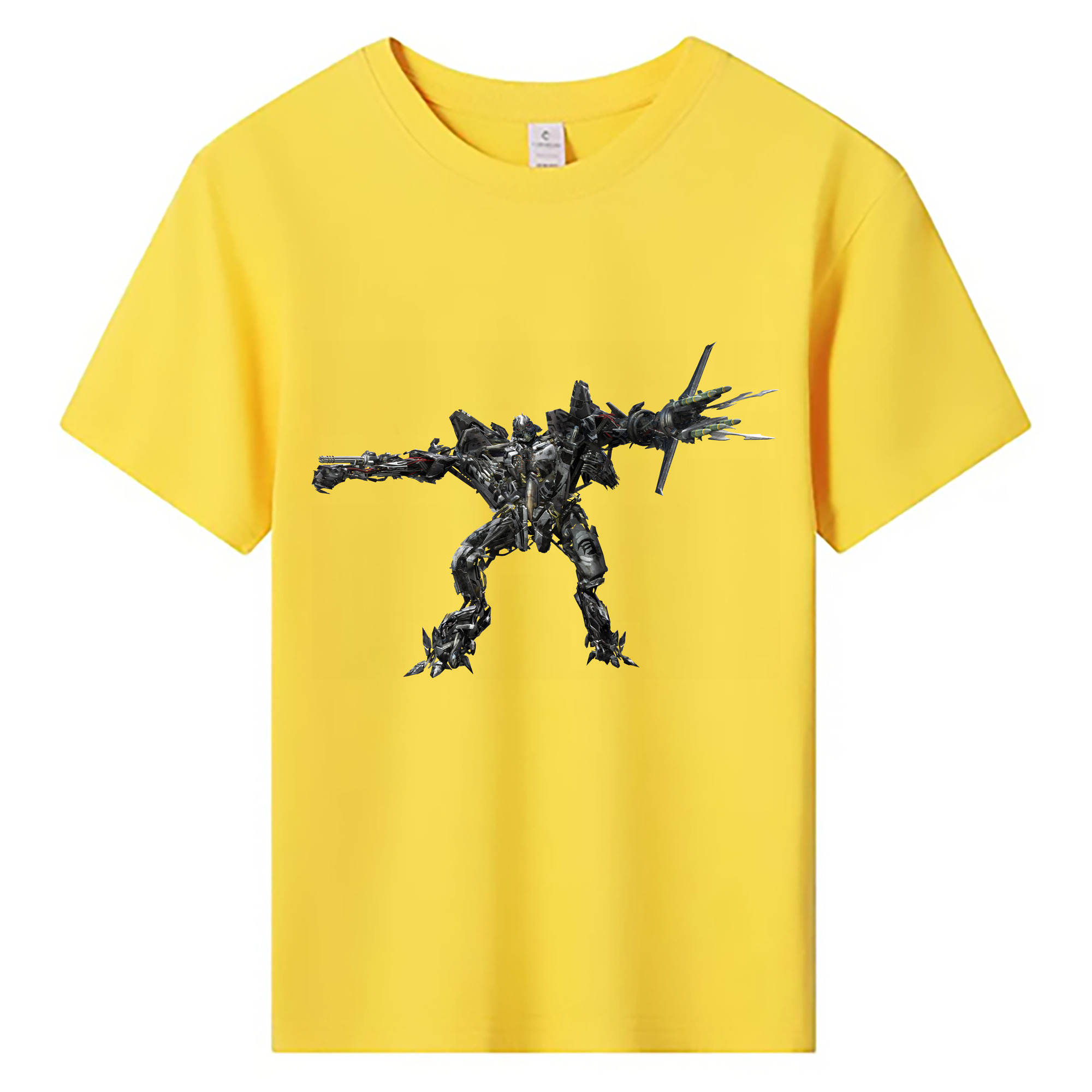 （画像用） Transformers トランスフォーマー 綿100％キッズTシャツ（フロントプリント）
