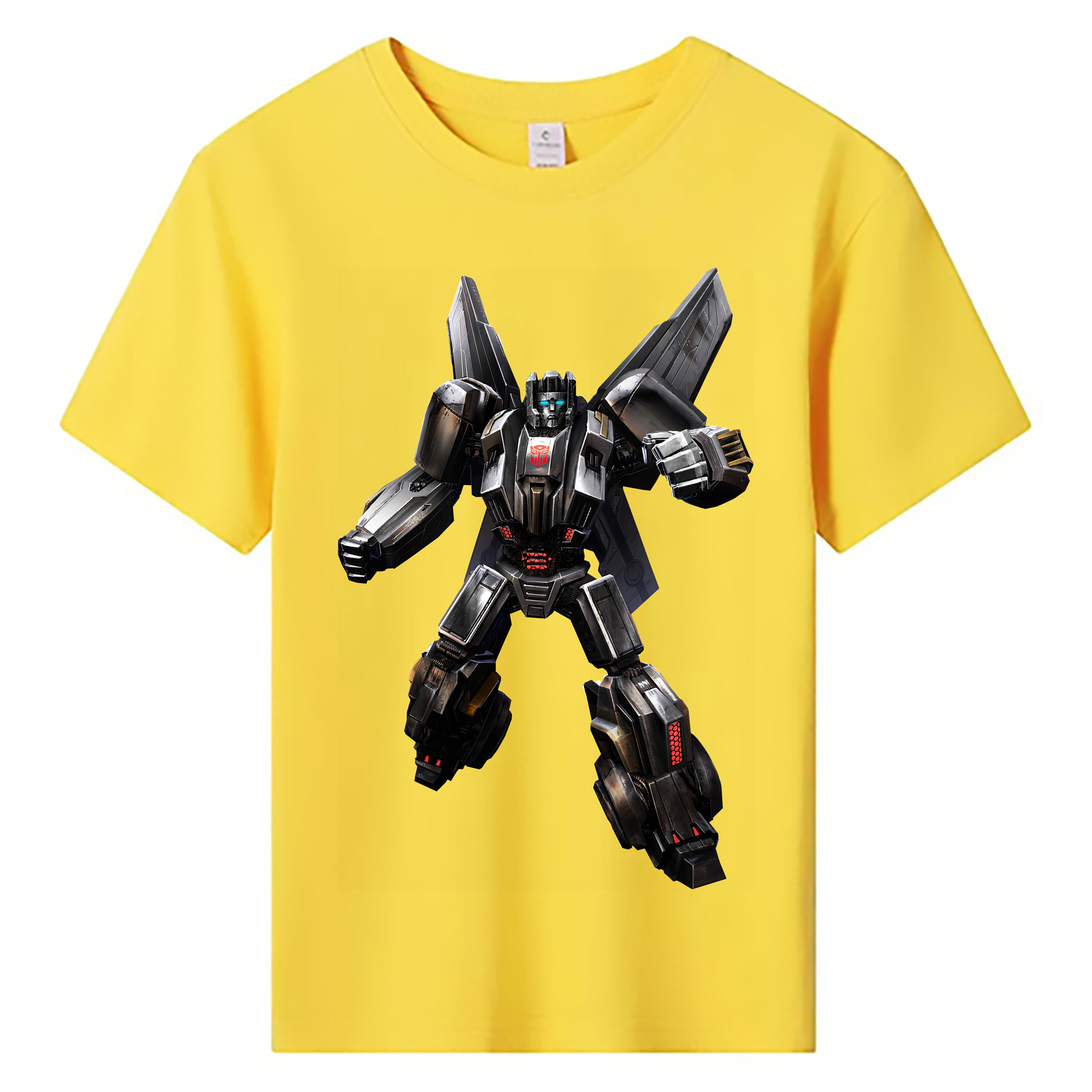 （画像用） Transformers トランスフォーマー 綿100％キッズTシャツ（フロントプリント）