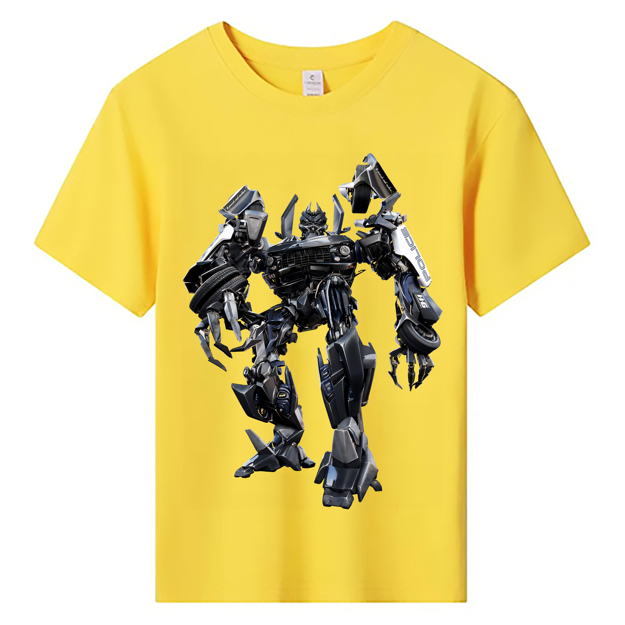 （画像用） Transformers トランスフォーマー 綿100％キッズTシャツ（フロントプリント）
