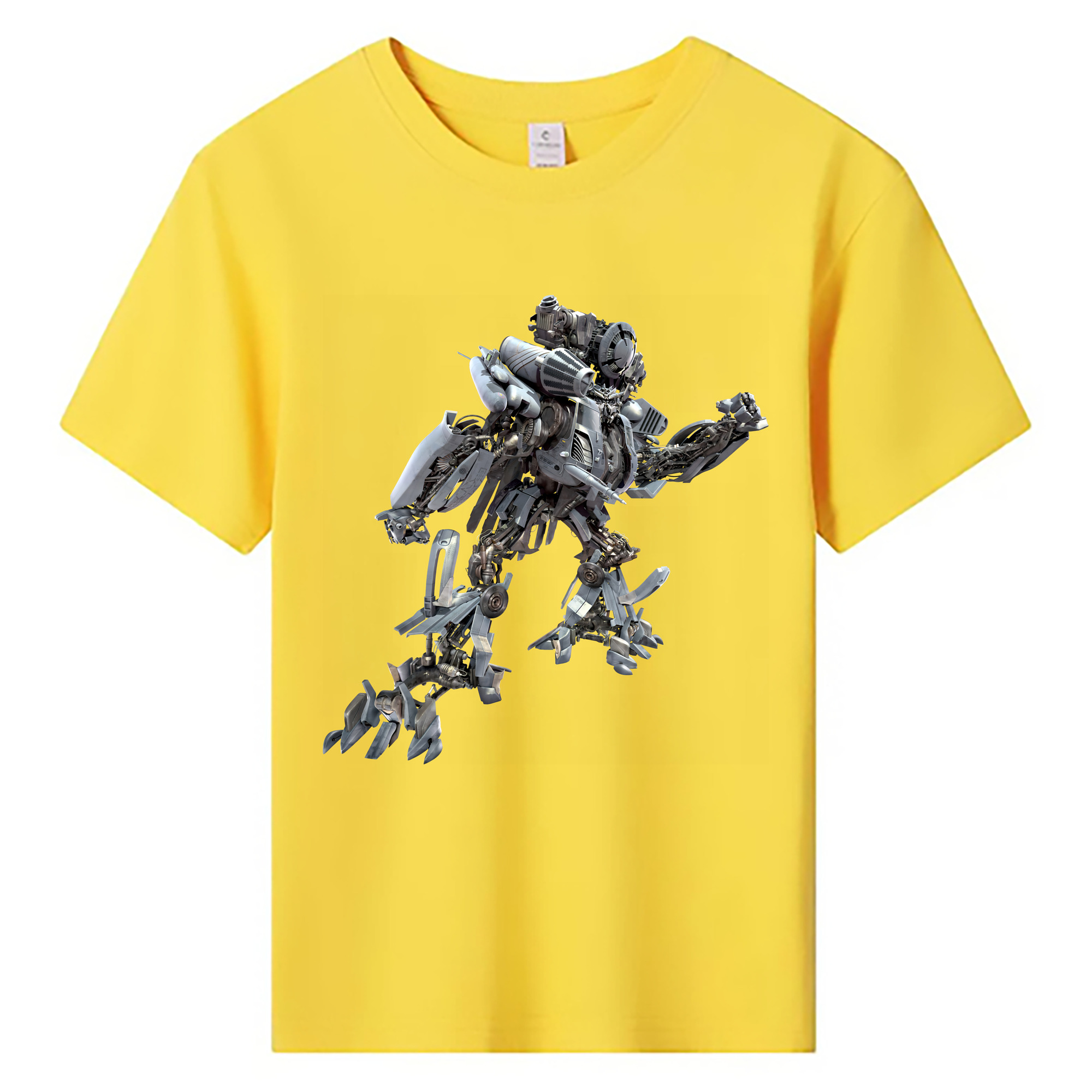 （画像用） Transformers トランスフォーマー 綿100％キッズTシャツ（フロントプリント）