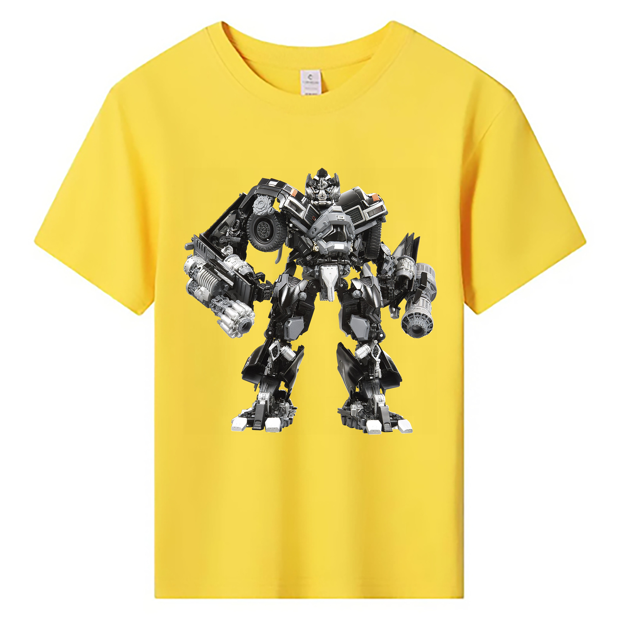（画像用） Transformers トランスフォーマー 綿100％キッズTシャツ（フロントプリント）