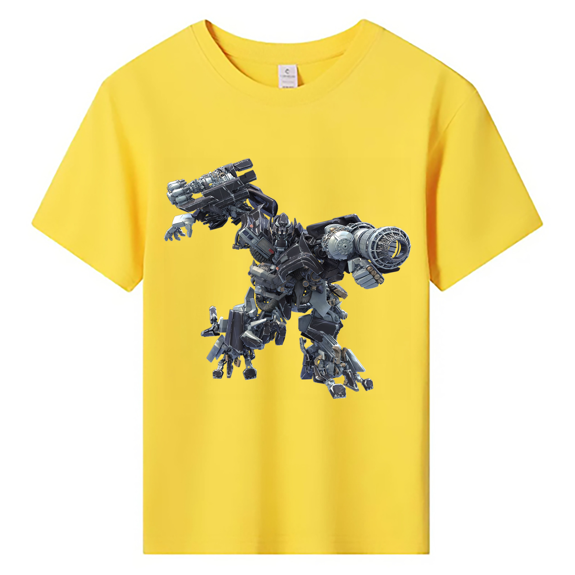 （画像用） Transformers トランスフォーマー 綿100％キッズTシャツ（フロントプリント）