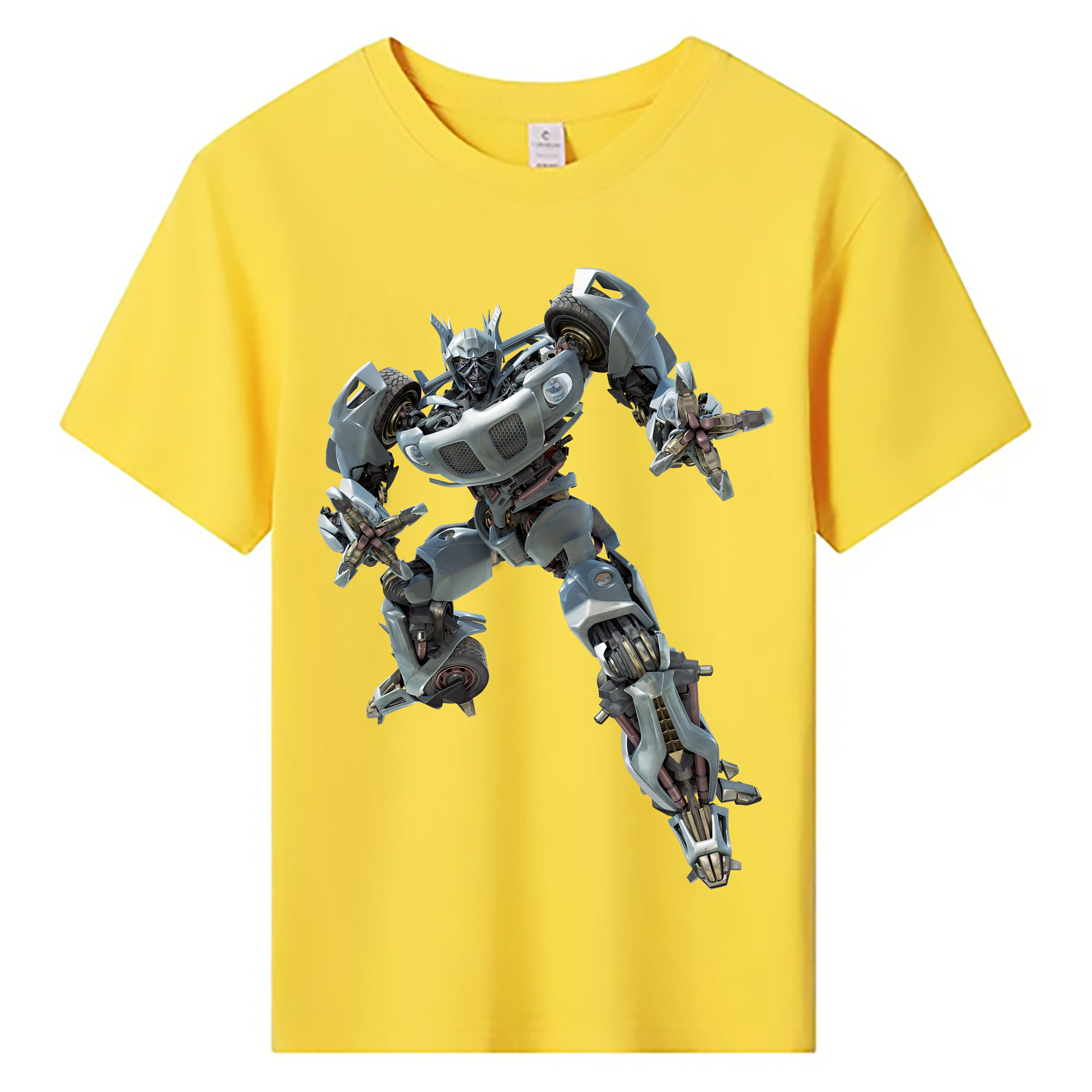 （画像用） Transformers トランスフォーマー 綿100％キッズTシャツ（フロントプリント）