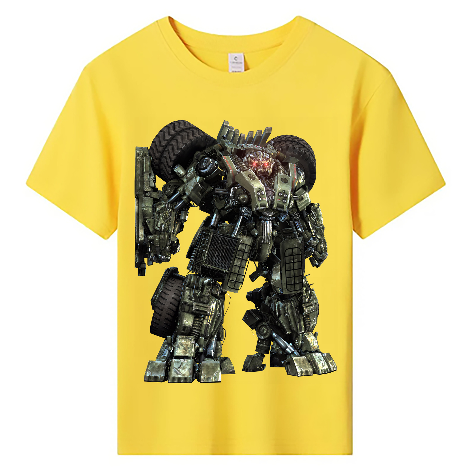 （画像用） Transformers トランスフォーマー 綿100％キッズTシャツ（フロントプリント）