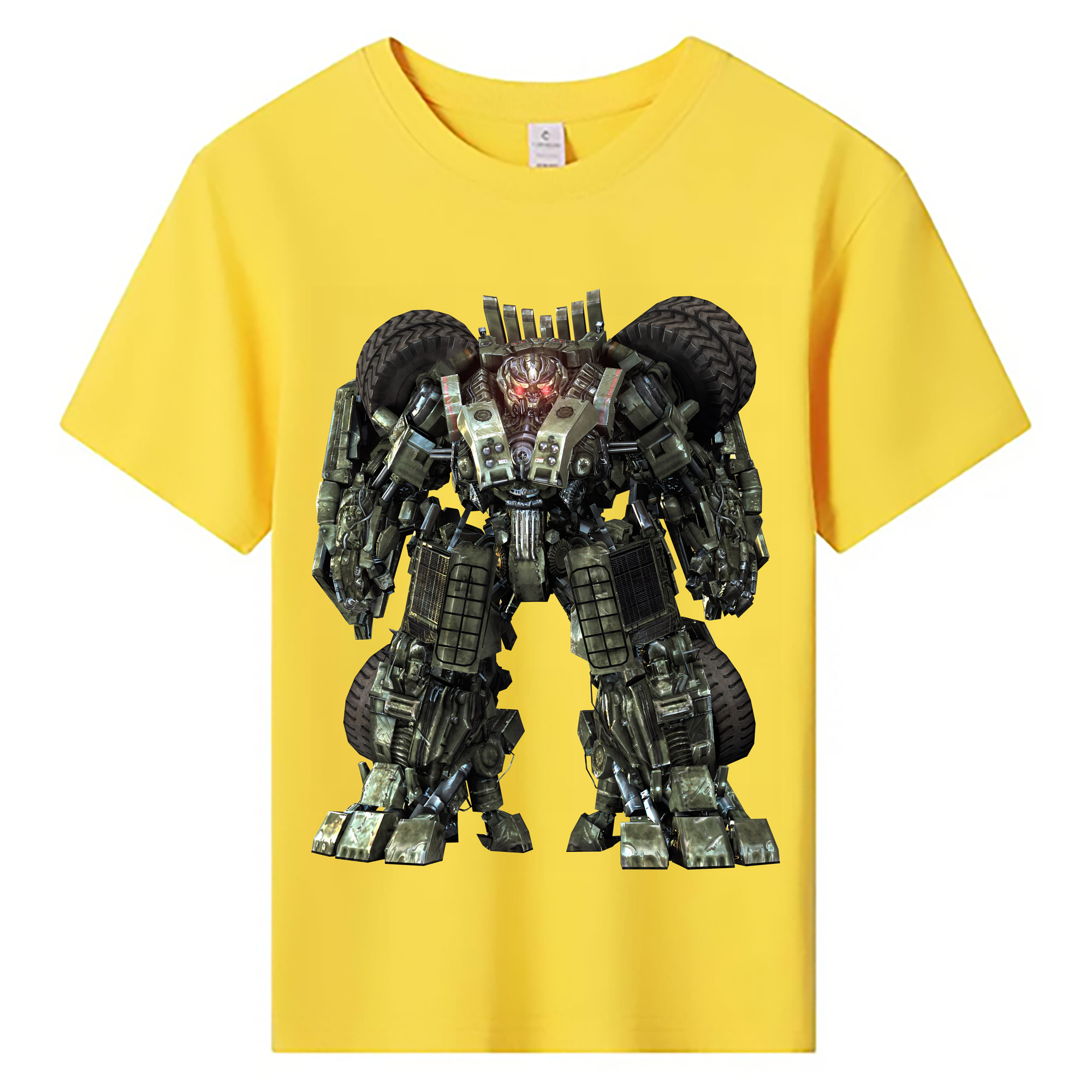 （画像用） Transformers トランスフォーマー 綿100％キッズTシャツ（フロントプリント）