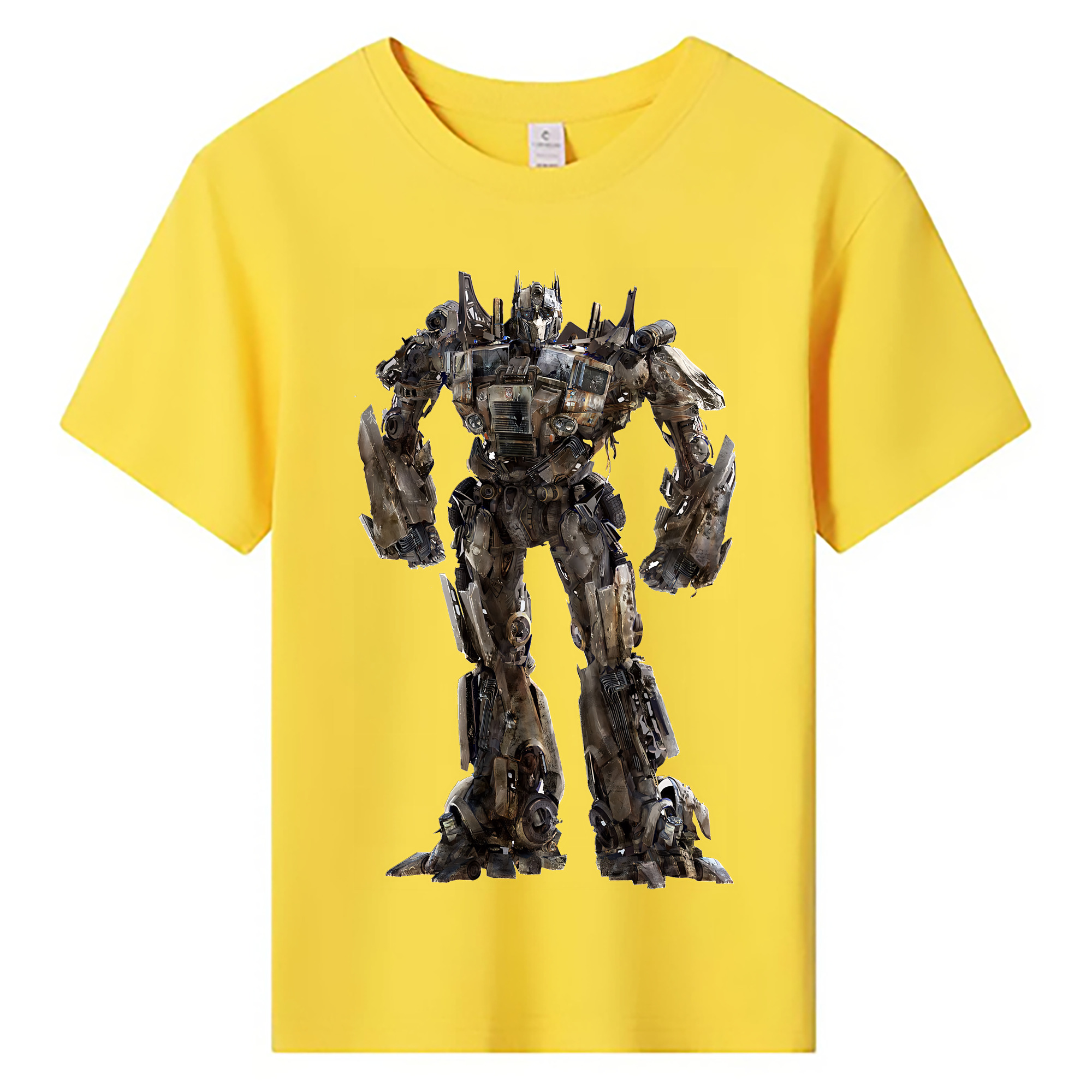 （画像用） Transformers トランスフォーマー 綿100％キッズTシャツ（フロントプリント）