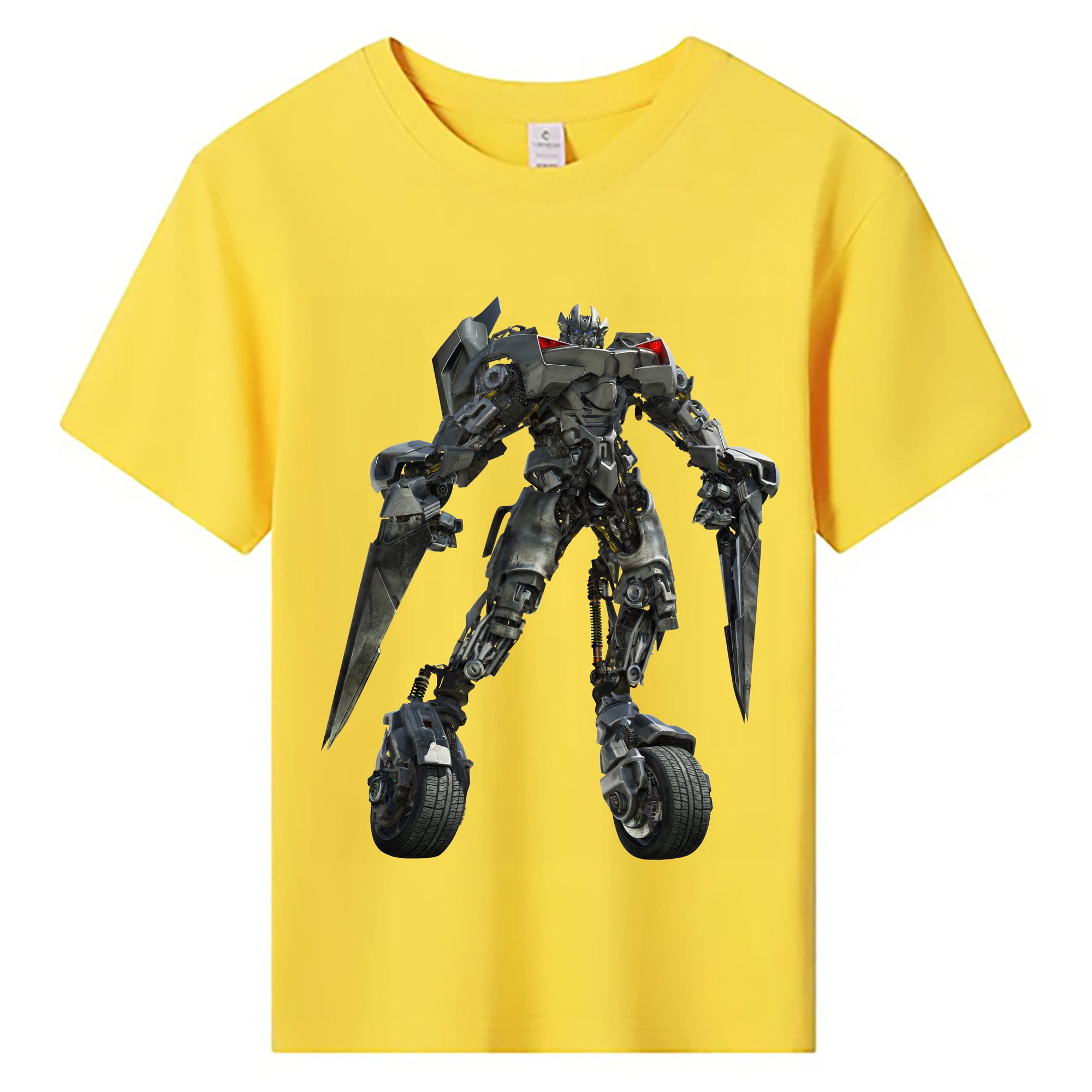 （画像用） Transformers トランスフォーマー 綿100％キッズTシャツ（フロントプリント）