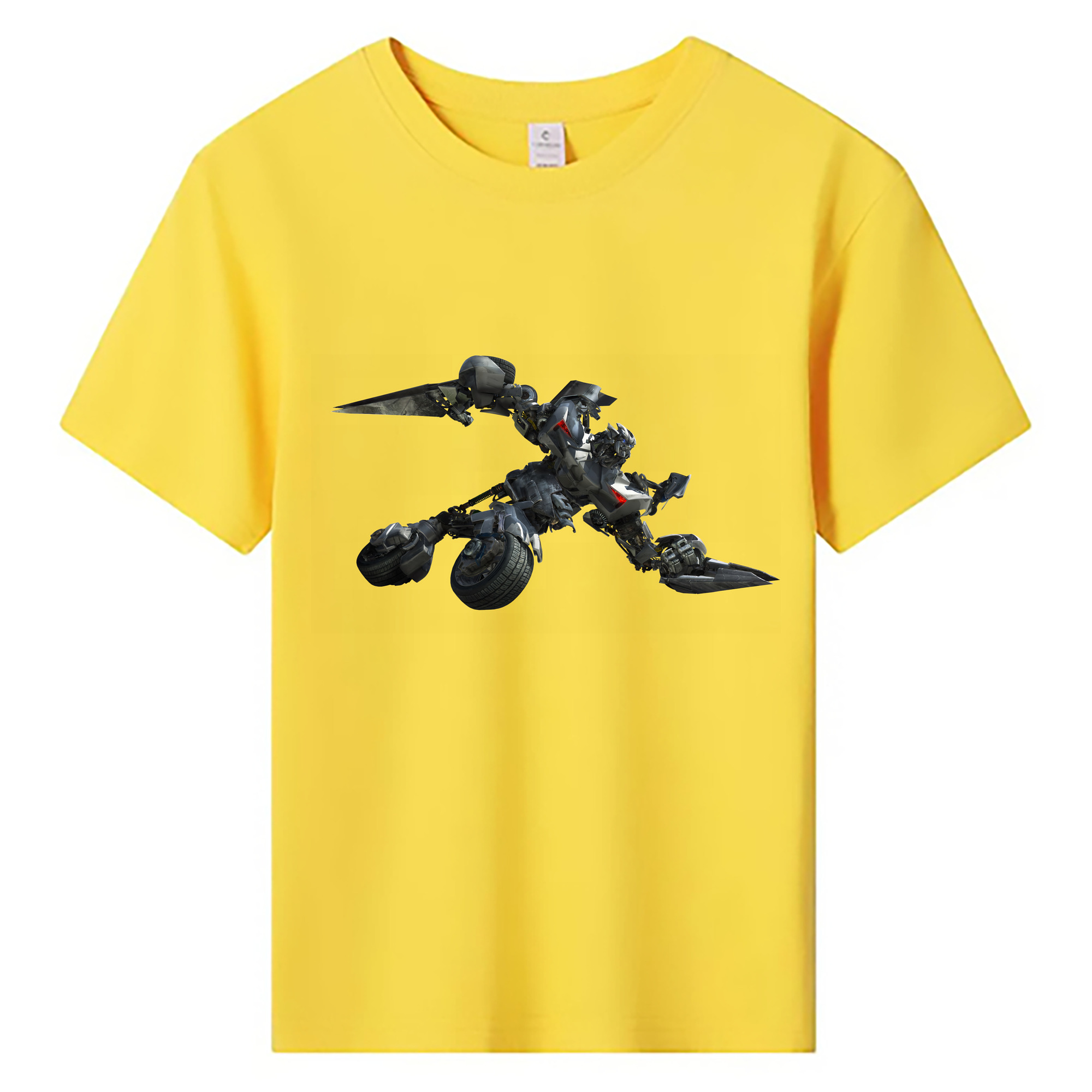 （画像用） Transformers トランスフォーマー 綿100％キッズTシャツ（フロントプリント）