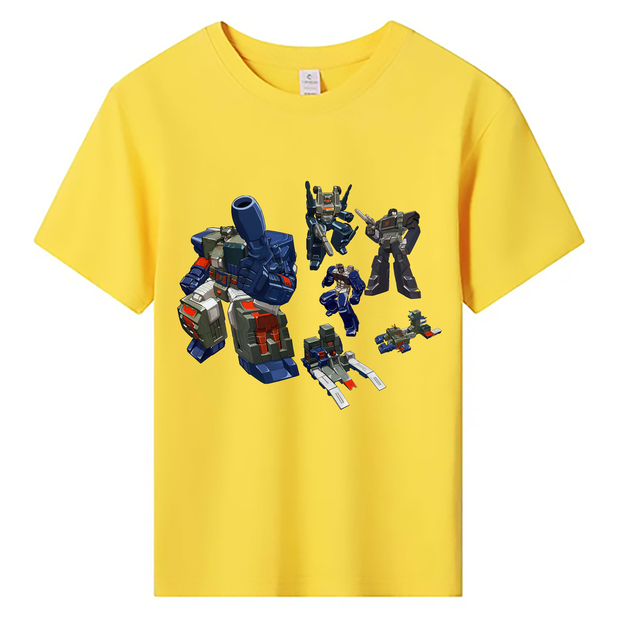 （画像用） Transformers トランスフォーマー 綿100％キッズTシャツ（フロントプリント）