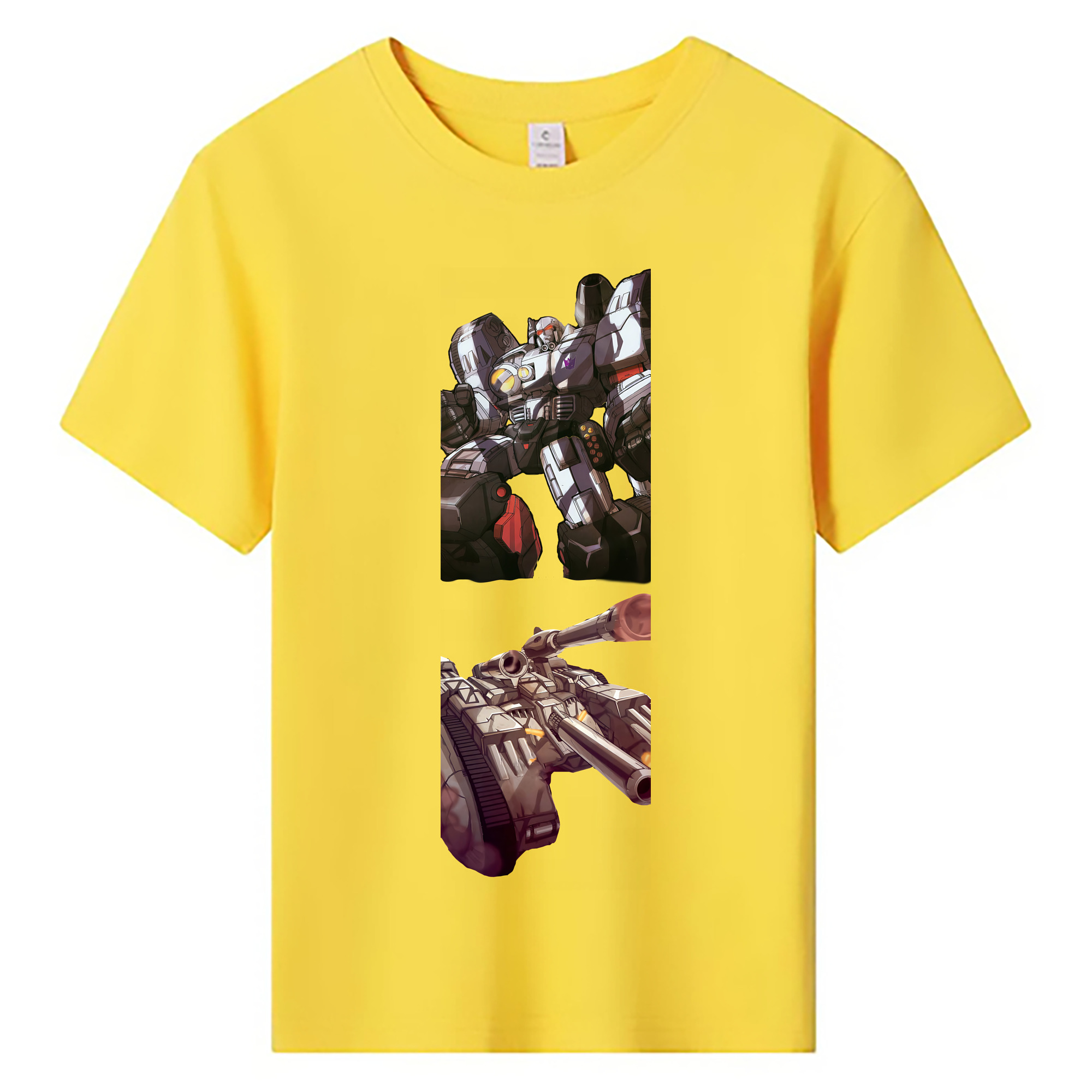 （画像用） Transformers トランスフォーマー 綿100％キッズTシャツ（フロントプリント）