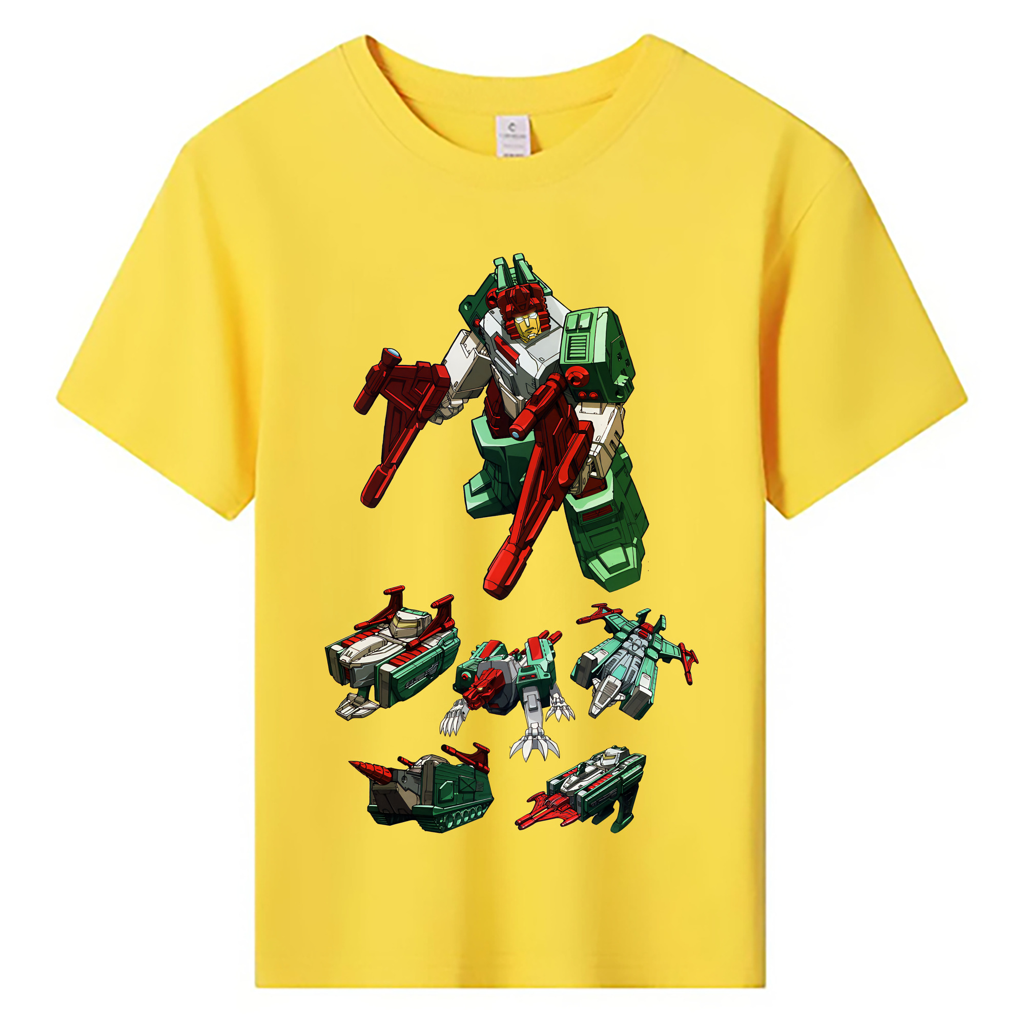 （画像用） Transformers トランスフォーマー 綿100％キッズTシャツ（フロントプリント）