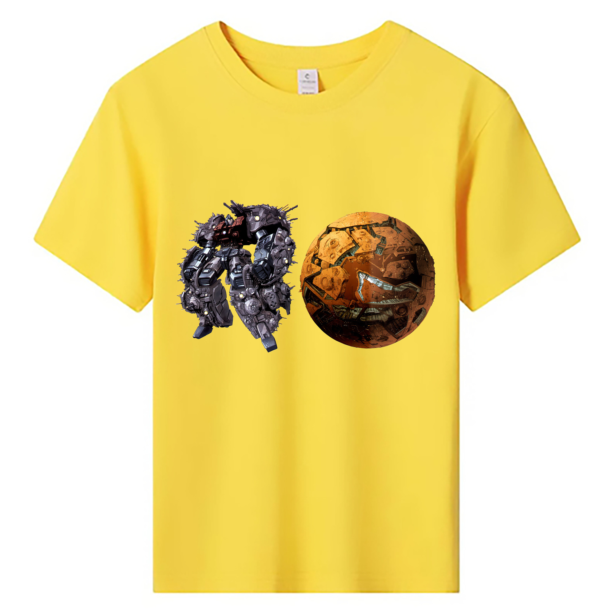 （画像用） Transformers トランスフォーマー 綿100％キッズTシャツ（フロントプリント）