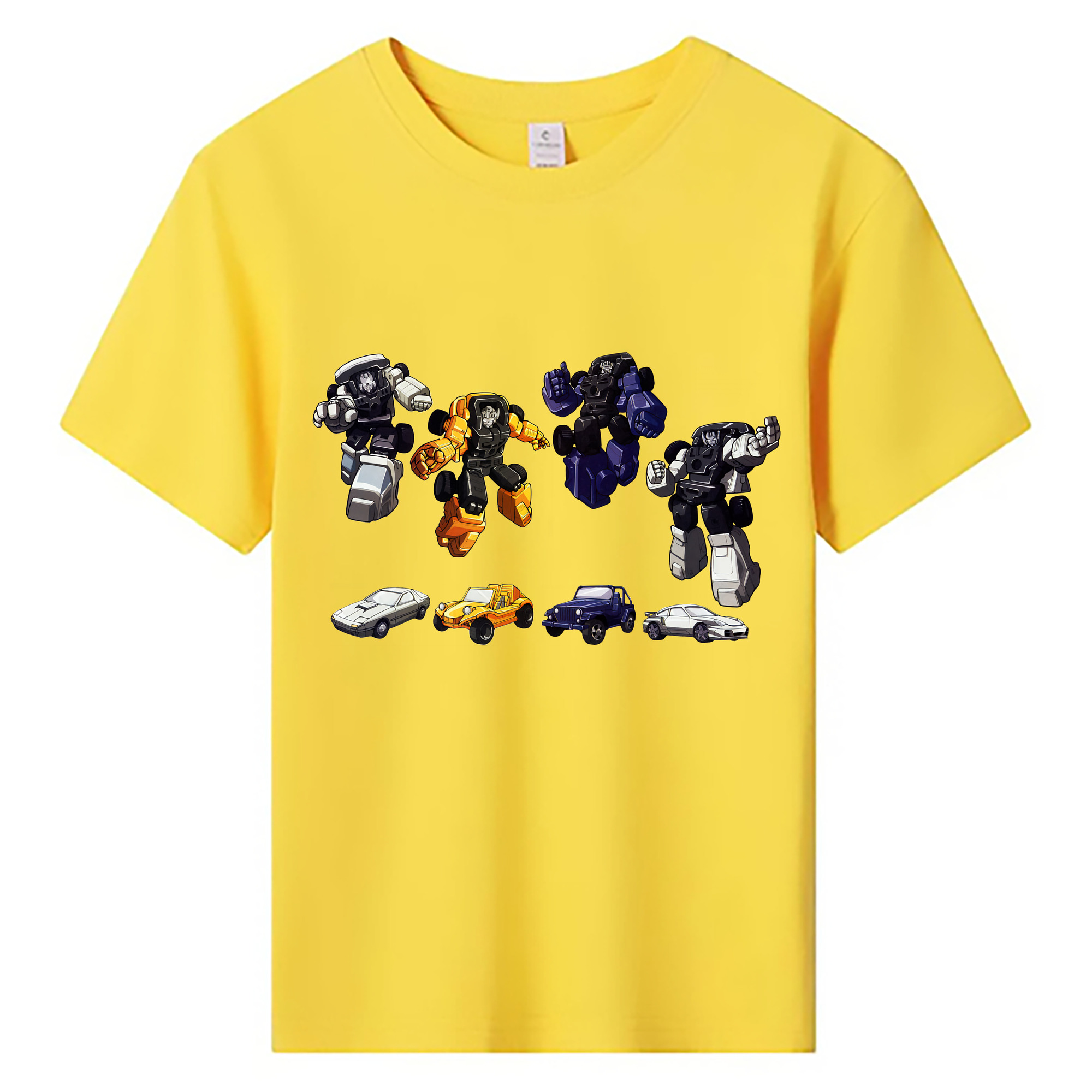 （画像用） Transformers トランスフォーマー 綿100％キッズTシャツ（フロントプリント）