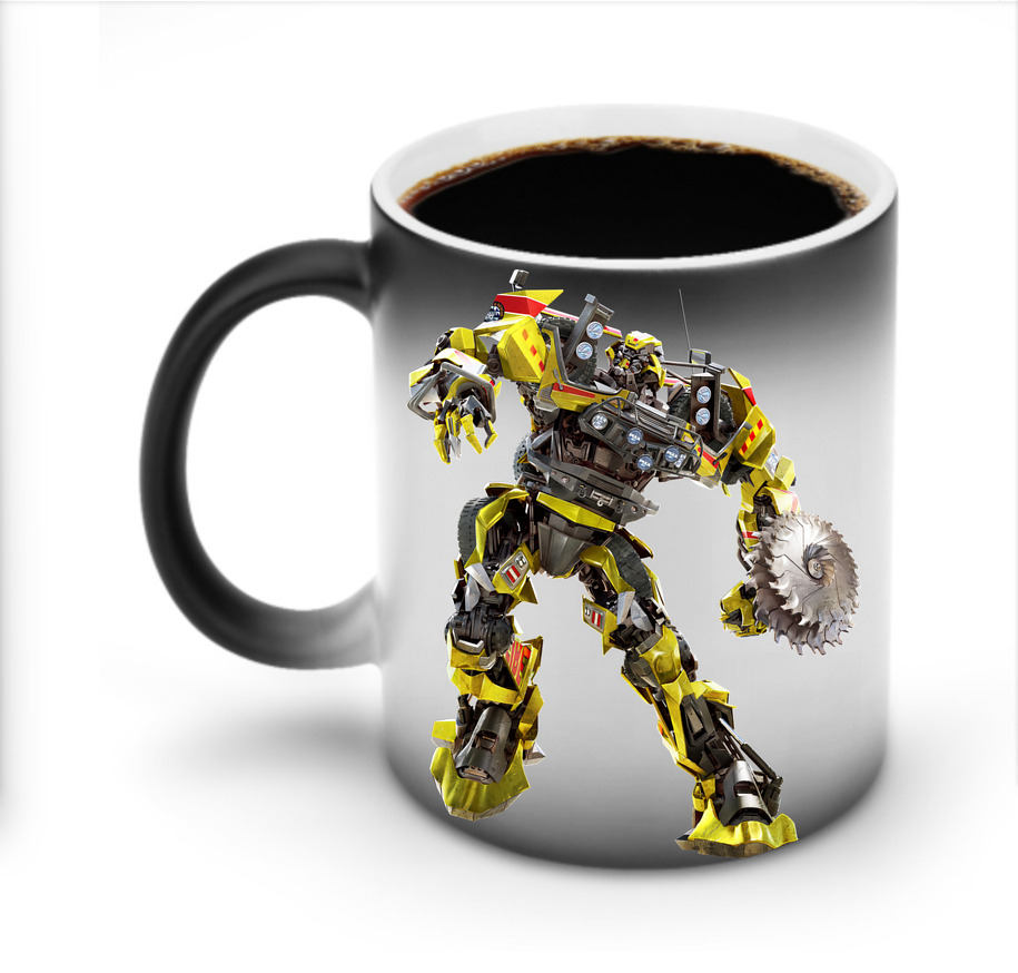 （画像用） Transformers トランスフォーマー 温度変色マグカップ
