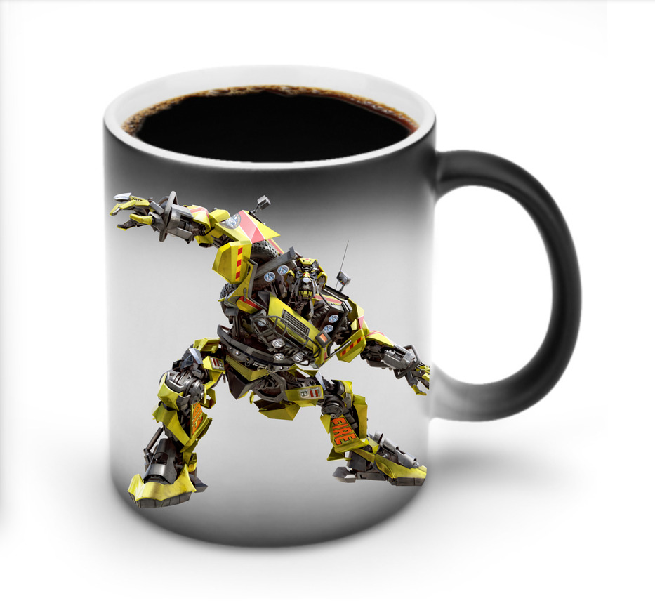 （画像用） Transformers トランスフォーマー 温度変色マグカップ