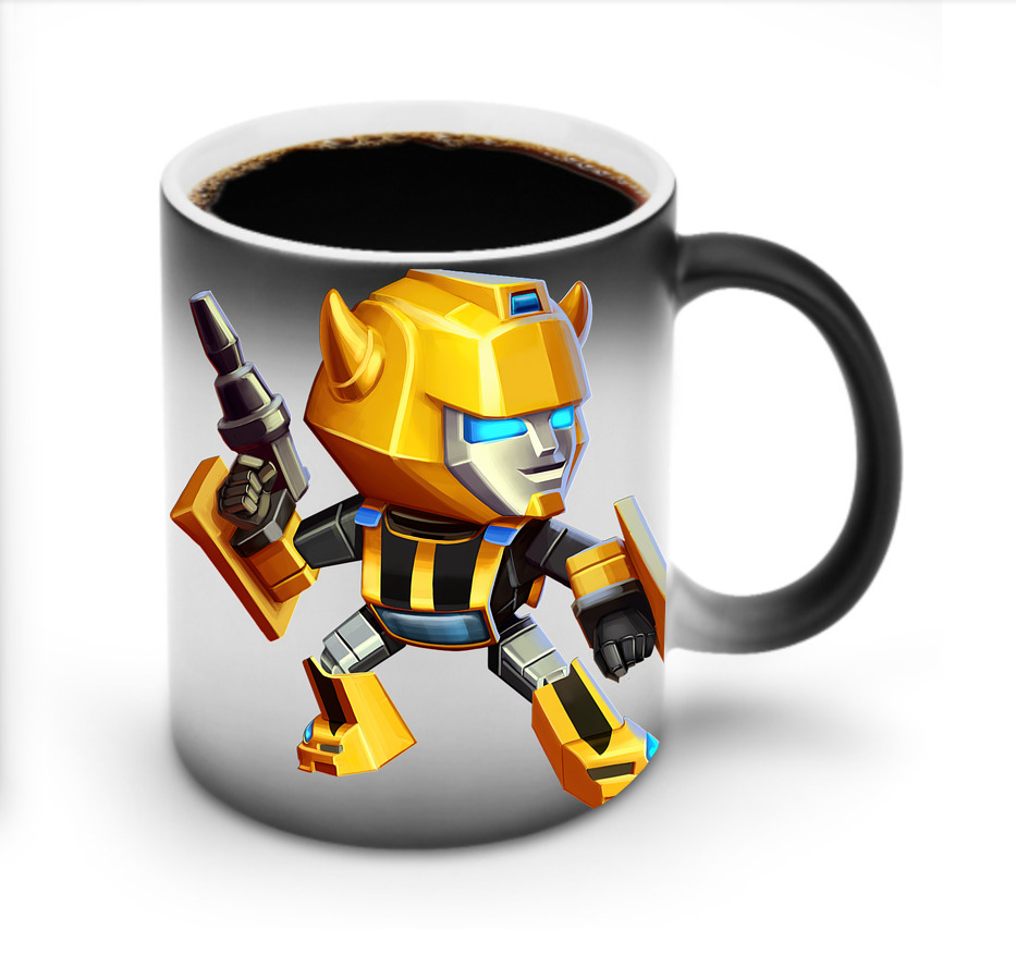（画像用） Transformers トランスフォーマー 温度変色マグカップ