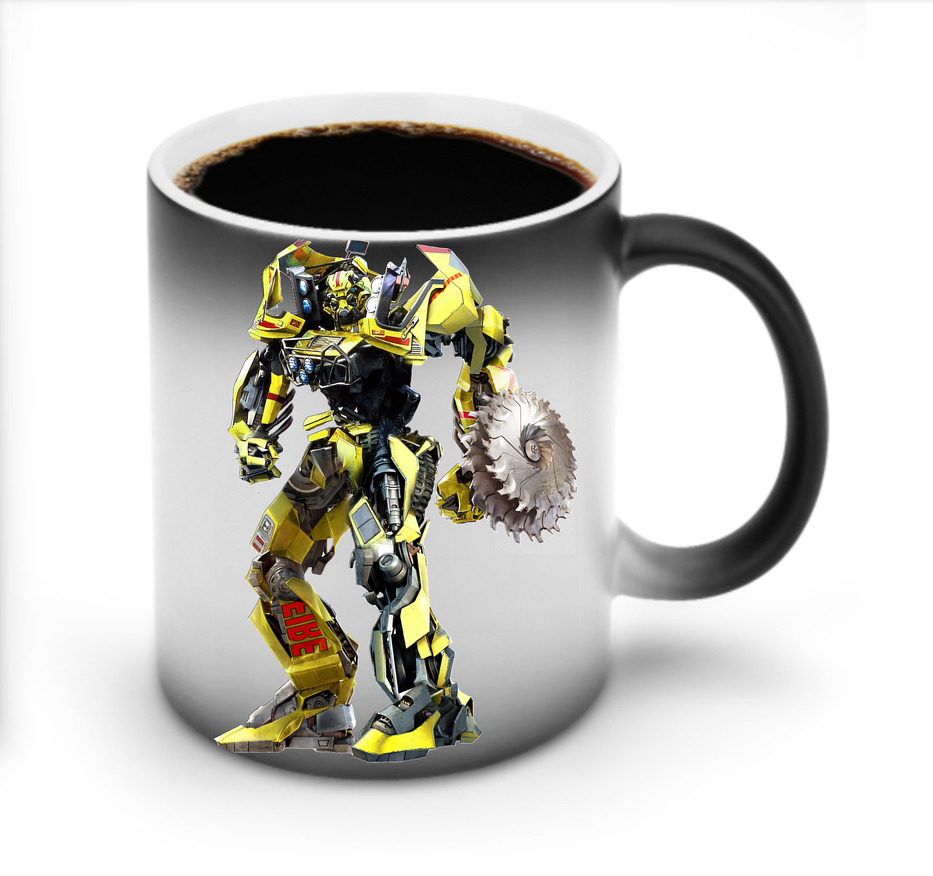 （画像用） Transformers トランスフォーマー 温度変色マグカップ