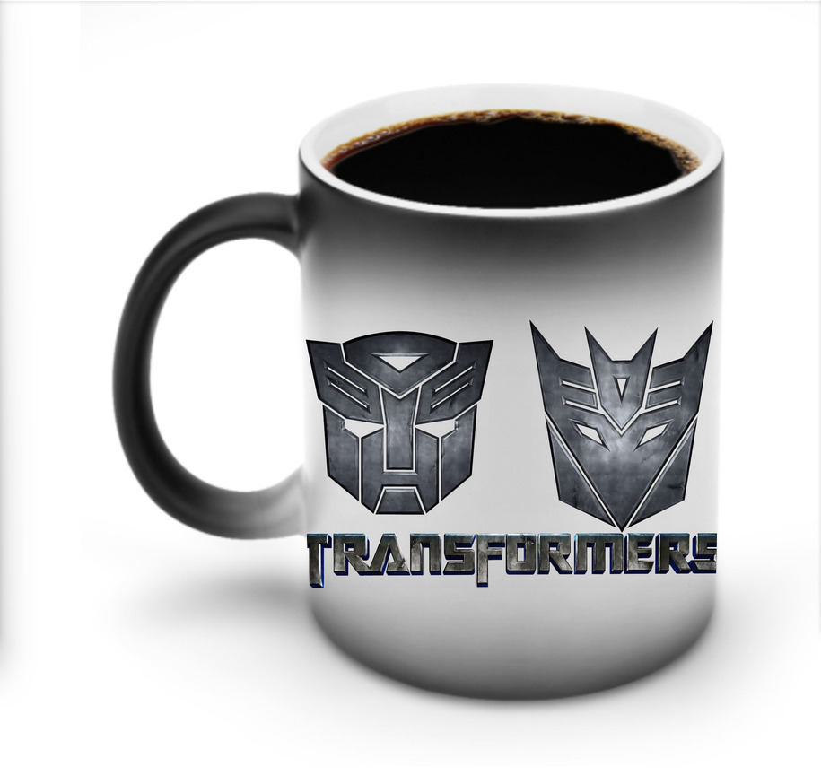 （画像用） Transformers トランスフォーマー 温度変色マグカップ