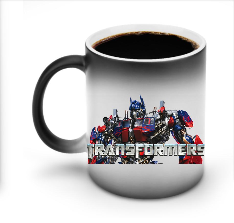 （画像用） Transformers トランスフォーマー 温度変色マグカップ