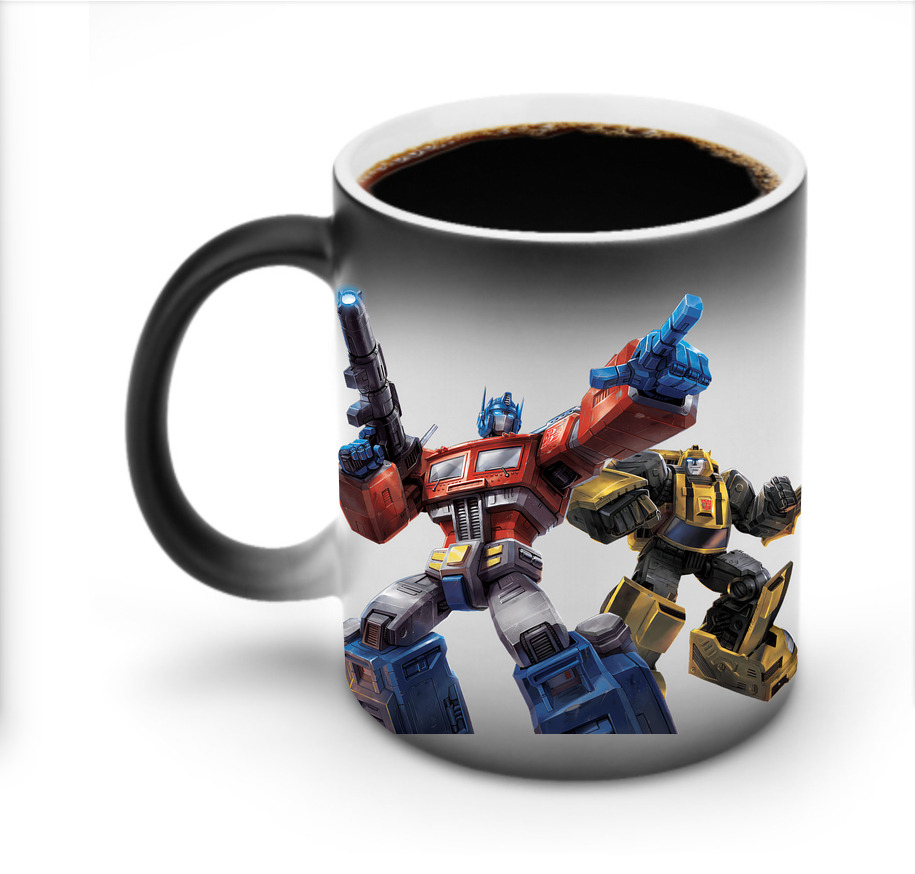 （画像用） Transformers トランスフォーマー 温度変色マグカップ