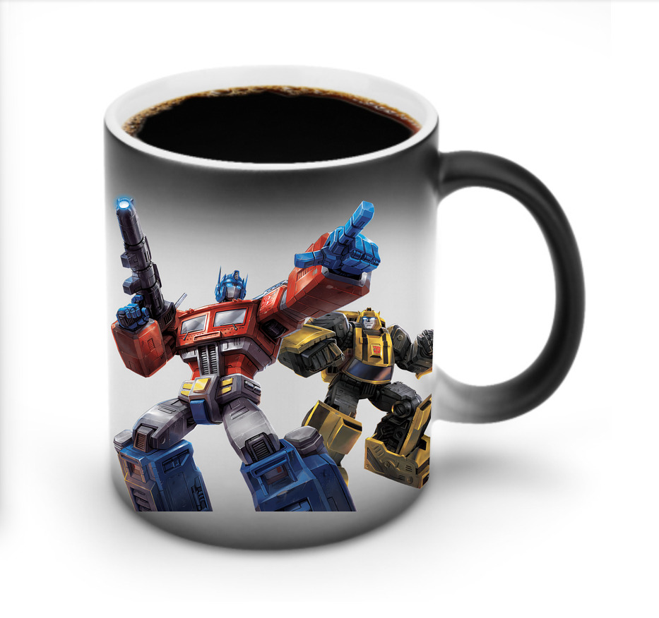（画像用） Transformers トランスフォーマー 温度変色マグカップ