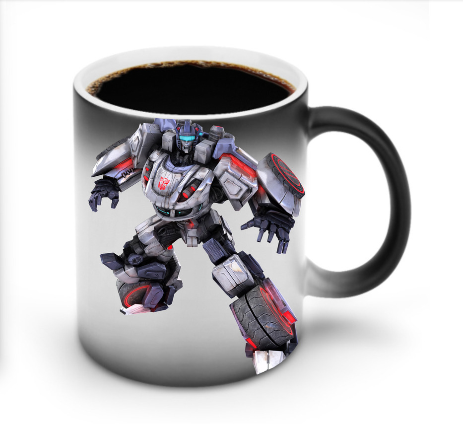 （画像用） Transformers トランスフォーマー 温度変色マグカップ