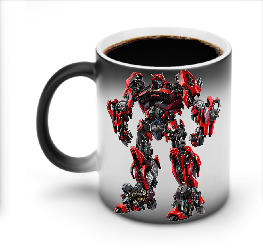 （画像用） Transformers トランスフォーマー 温度変色マグカップ