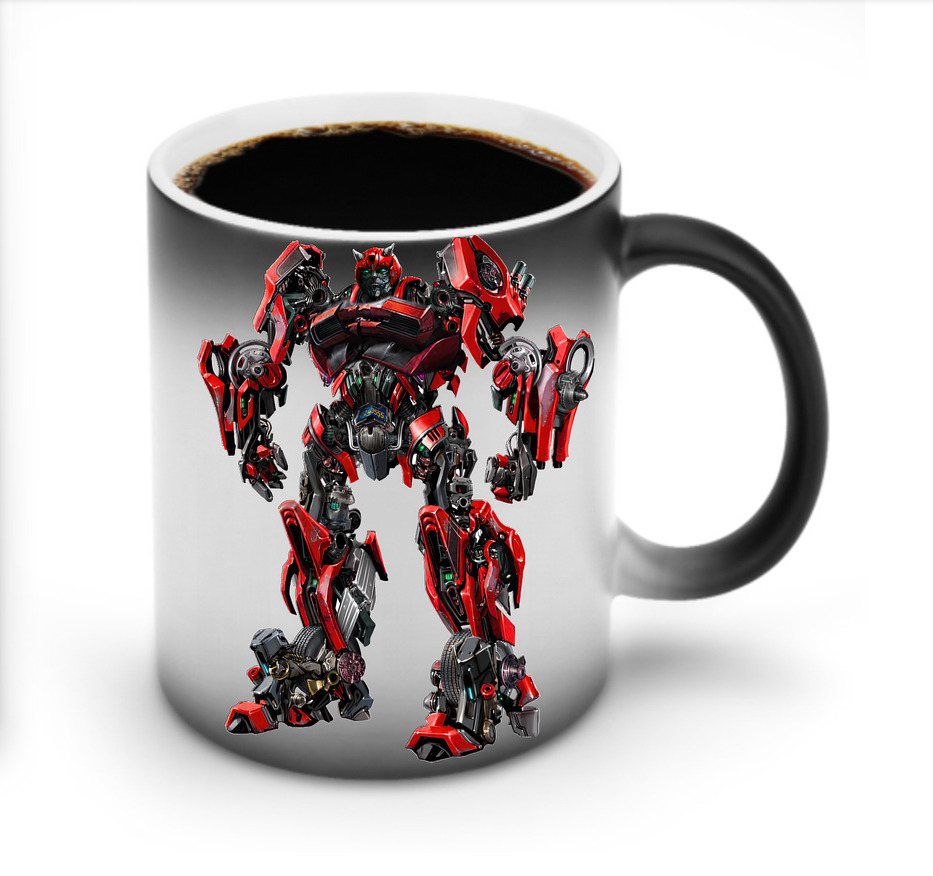 （画像用） Transformers トランスフォーマー 温度変色マグカップ