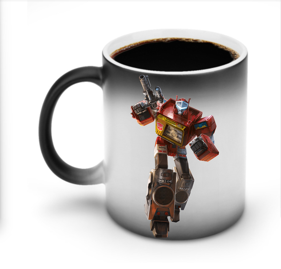 （画像用） Transformers トランスフォーマー 温度変色マグカップ
