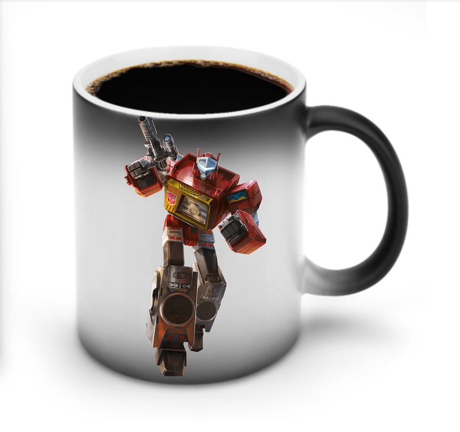 （画像用） Transformers トランスフォーマー 温度変色マグカップ