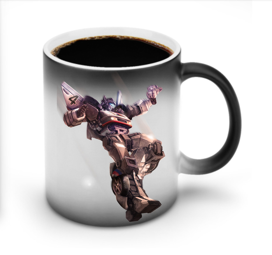 （画像用） Transformers トランスフォーマー 温度変色マグカップ