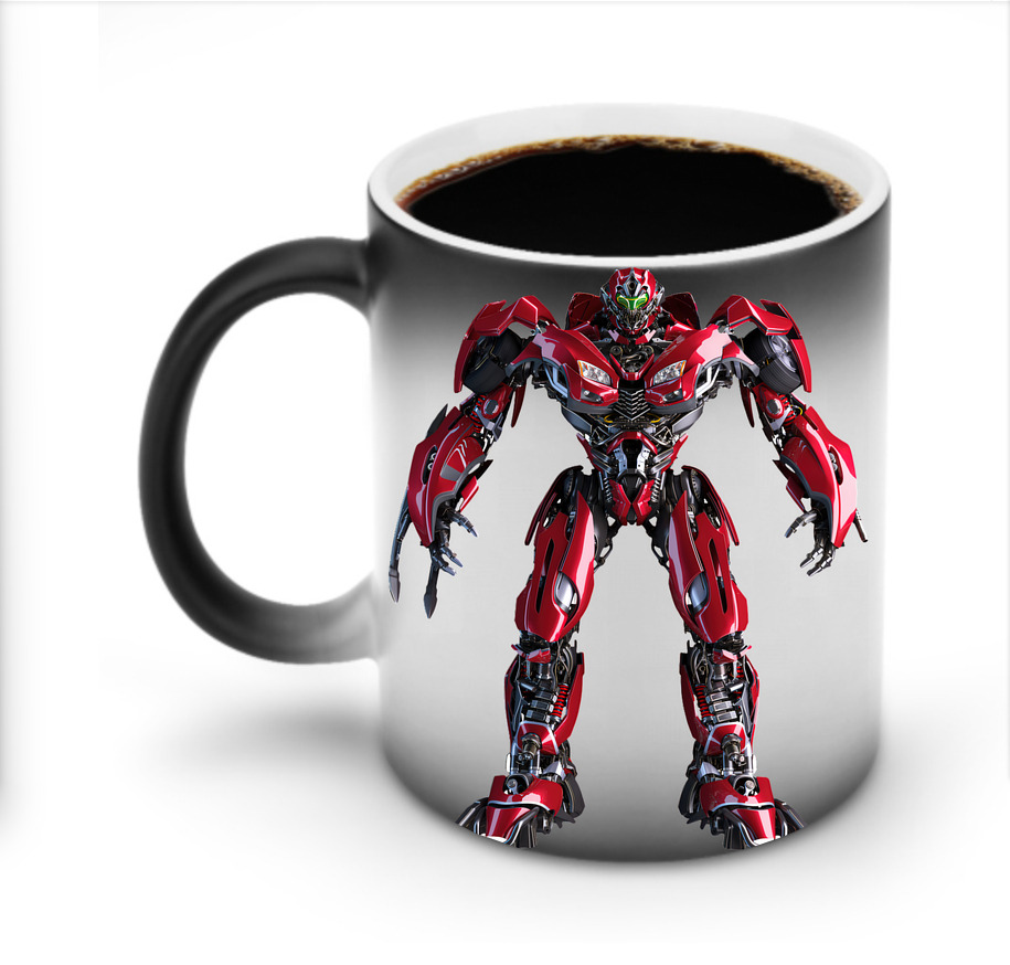 （画像用） Transformers トランスフォーマー 温度変色マグカップ