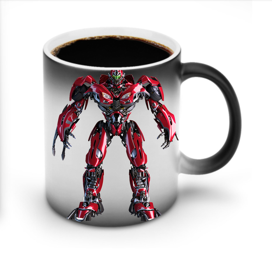 （画像用） Transformers トランスフォーマー 温度変色マグカップ