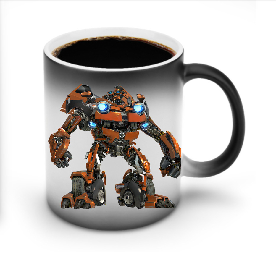 （画像用） Transformers トランスフォーマー 温度変色マグカップ