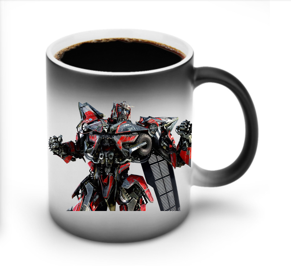 （画像用） Transformers トランスフォーマー 温度変色マグカップ