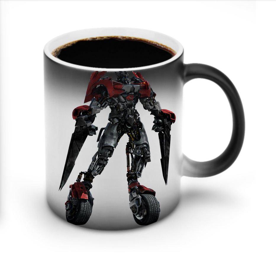 （画像用） Transformers トランスフォーマー 温度変色マグカップ