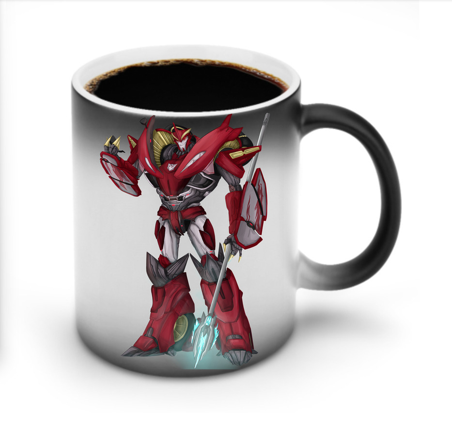 （画像用） Transformers トランスフォーマー 温度変色マグカップ