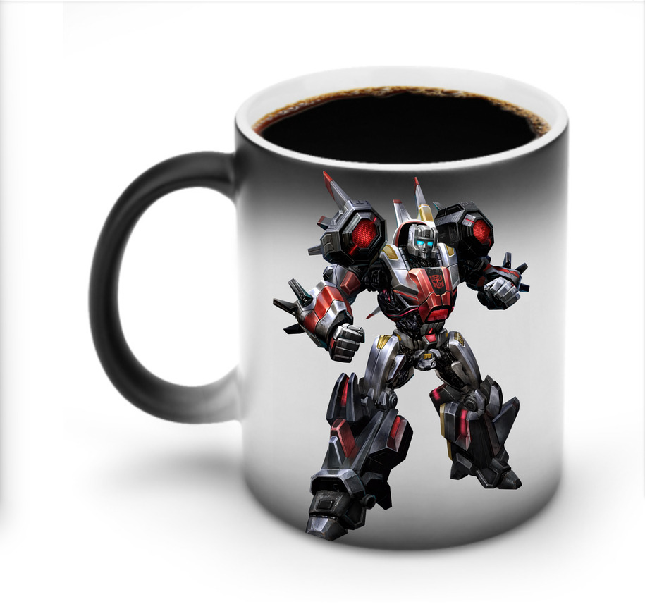 （画像用） Transformers トランスフォーマー 温度変色マグカップ