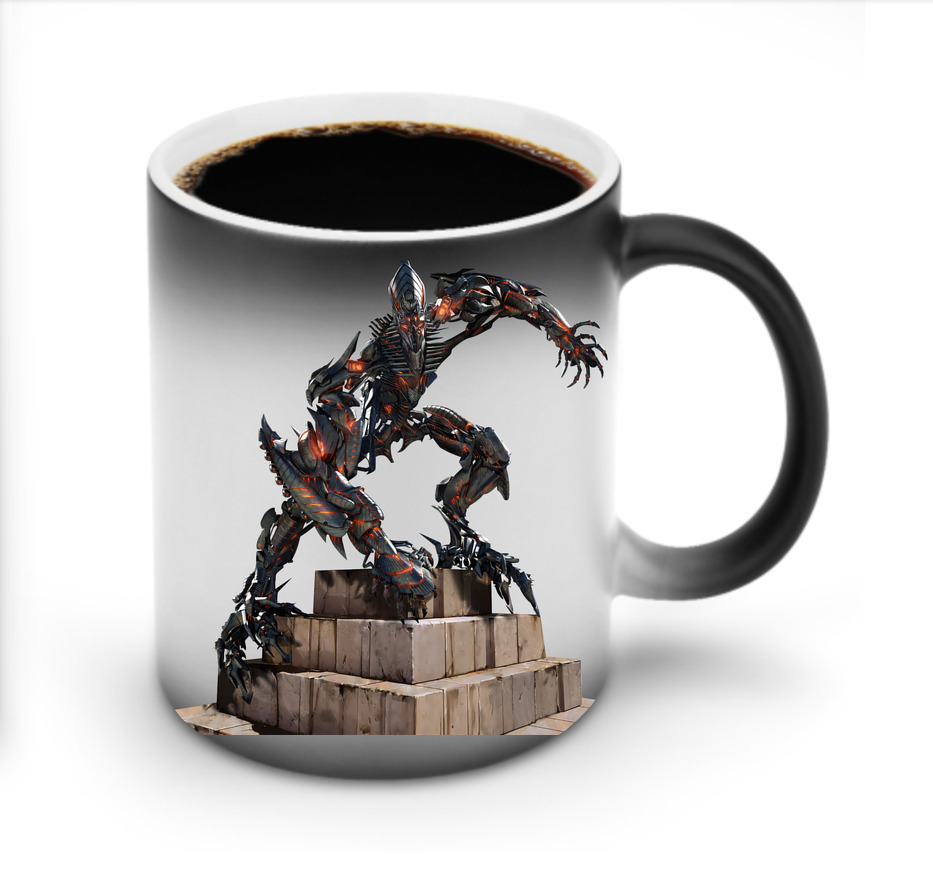 （画像用） Transformers トランスフォーマー 温度変色マグカップ